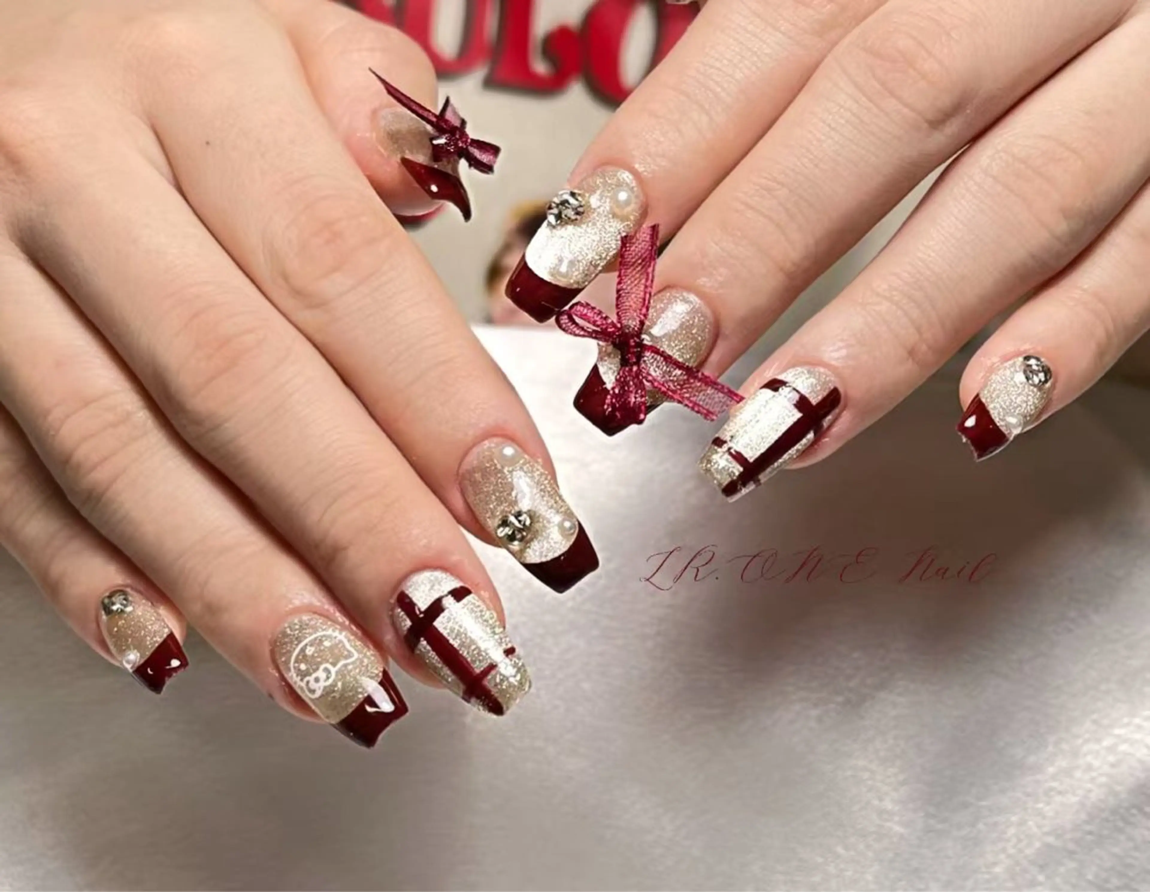 ネイル ハンドネイル LR.ONE ヨウのネイルデザイン