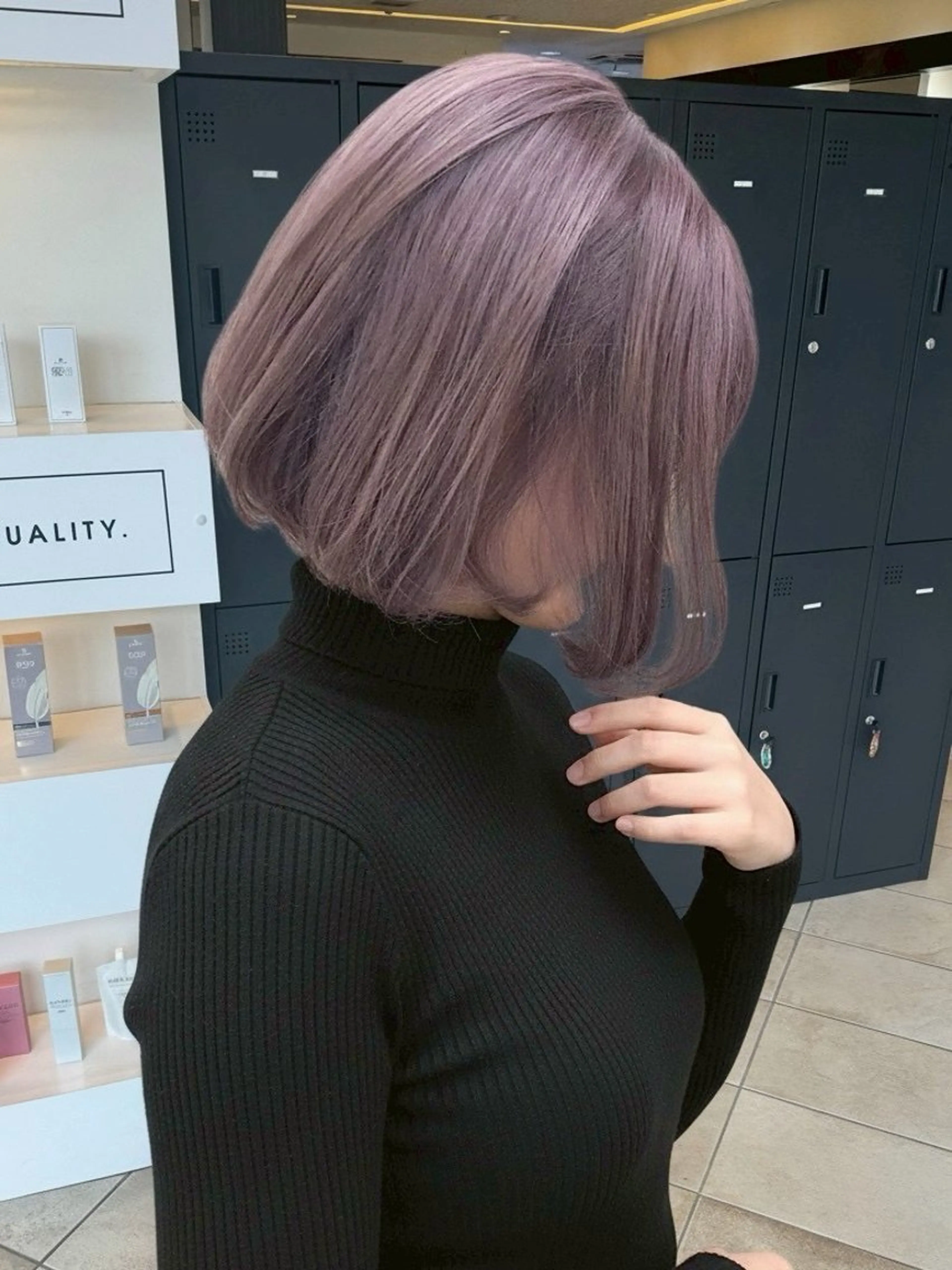 ショート カラー MOKA🌼 淵野辺デザインカラーのヘアスタイル
