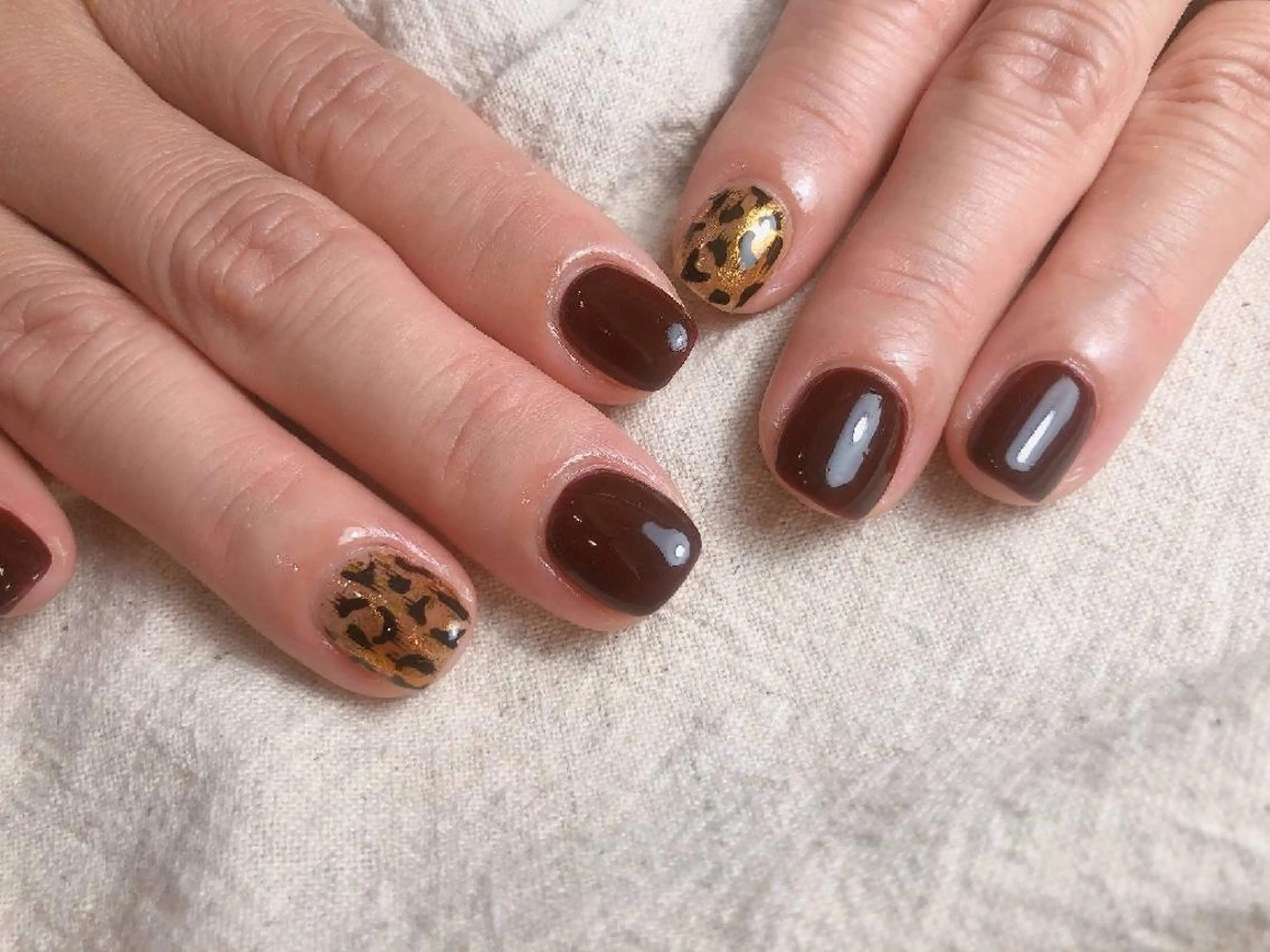 ネイル アニマル柄 GREEM グリームのネイルデザイン