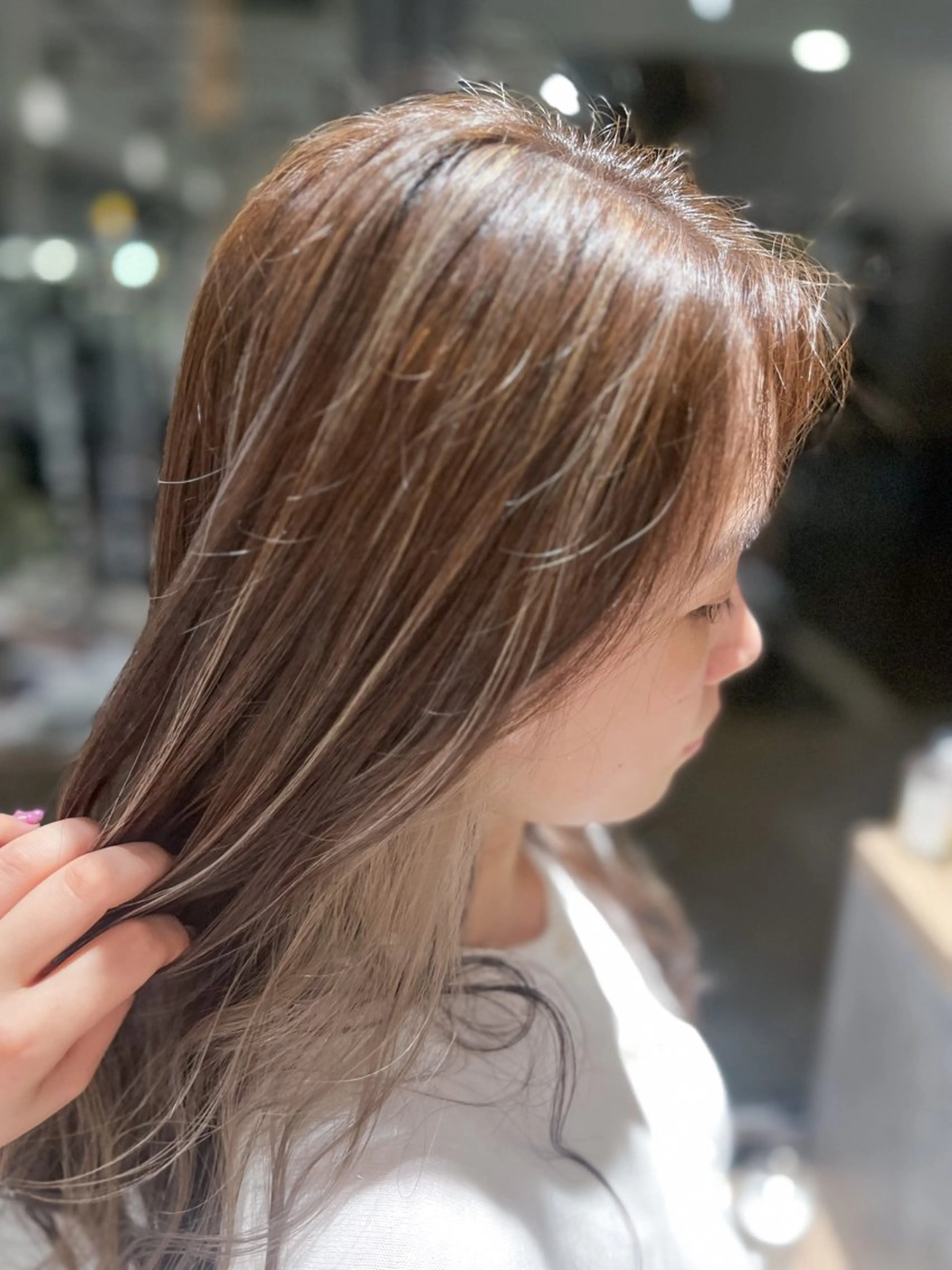 ロング カラー ハイライトカラー ハイライト ASAMI /MaisonINEのヘアスタイル