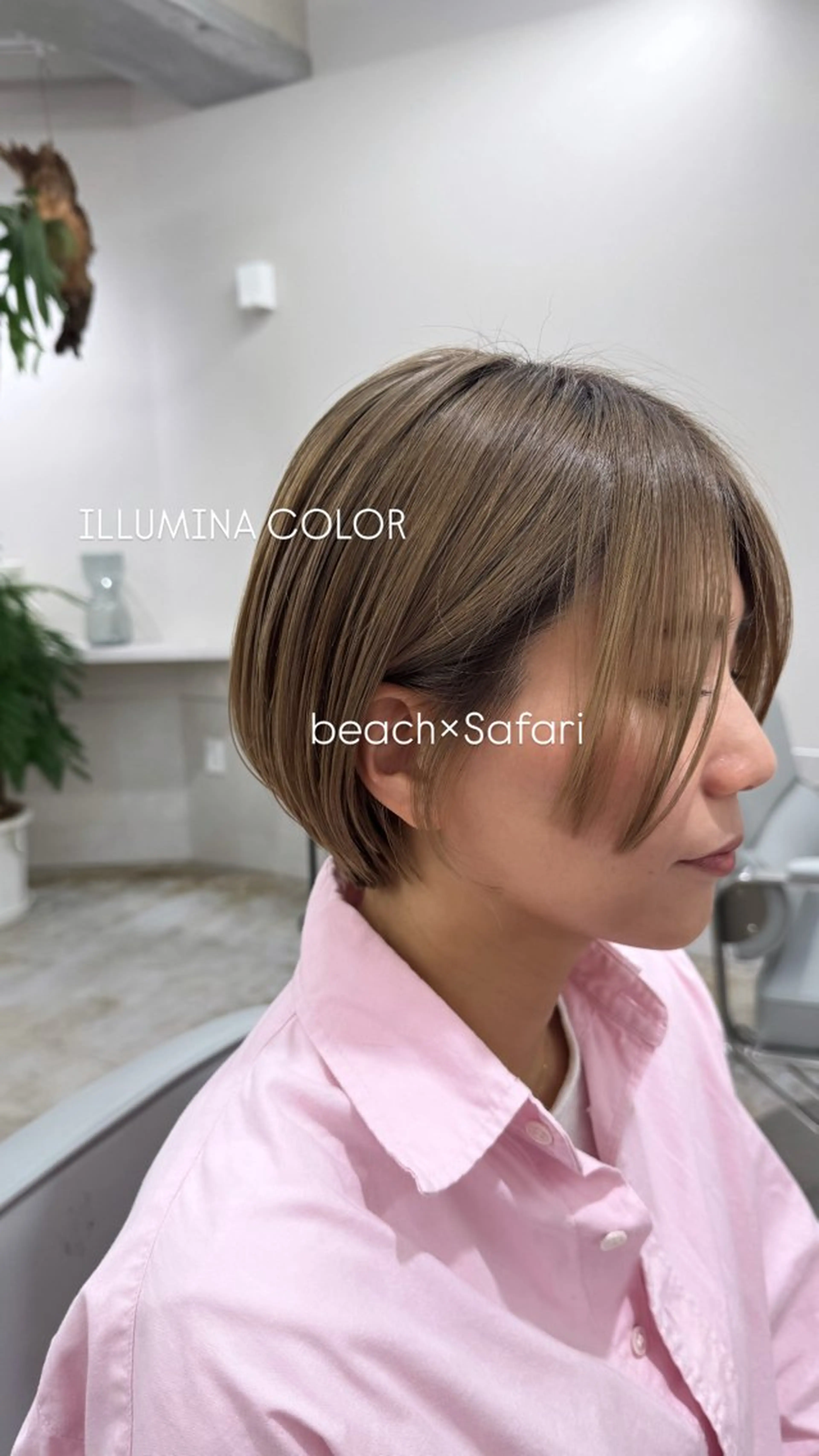 ショート CALME  by bougie ENAのヘアスタイル