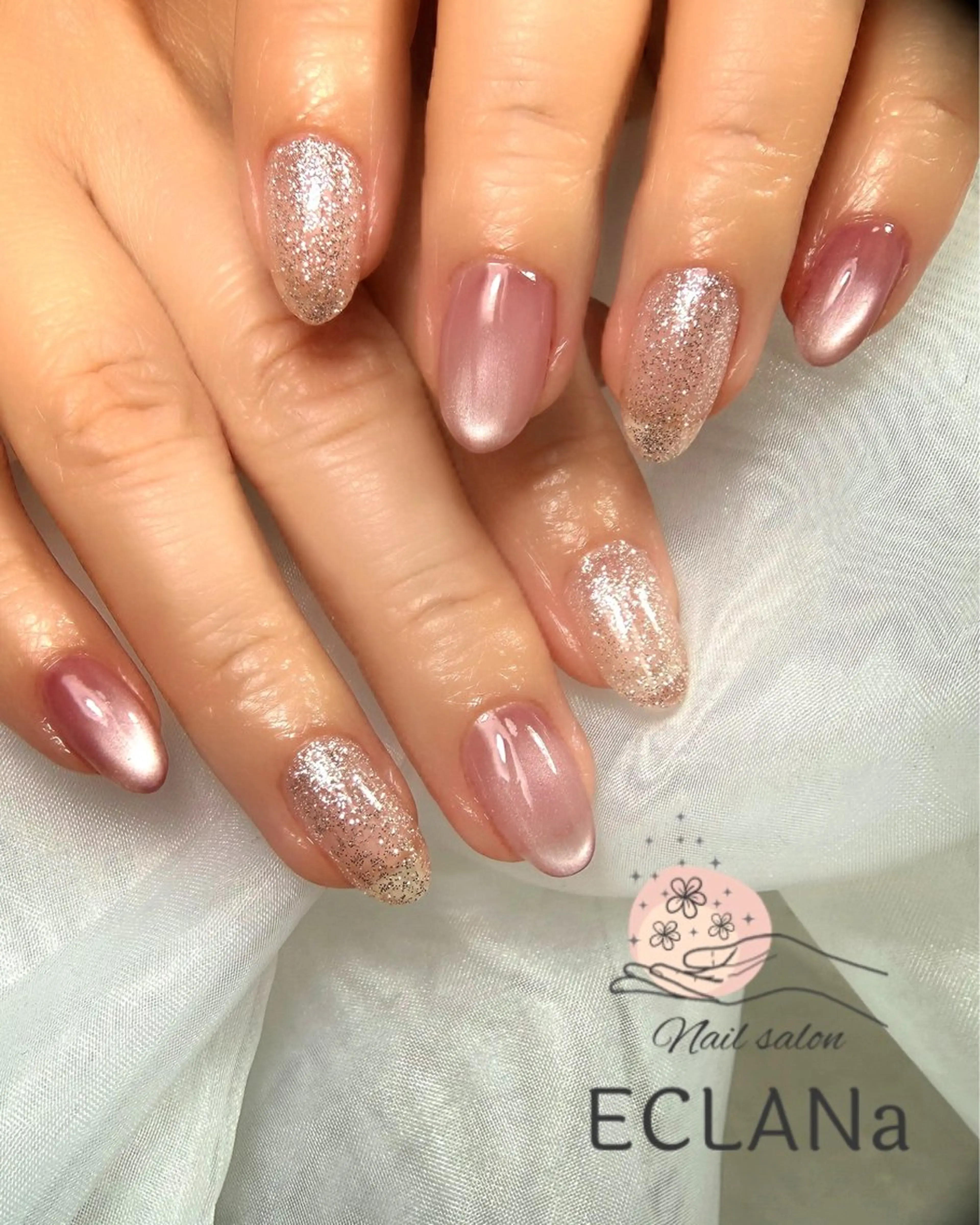 ネイル ハンドネイル Nail salon ECLANaのネイルデザイン