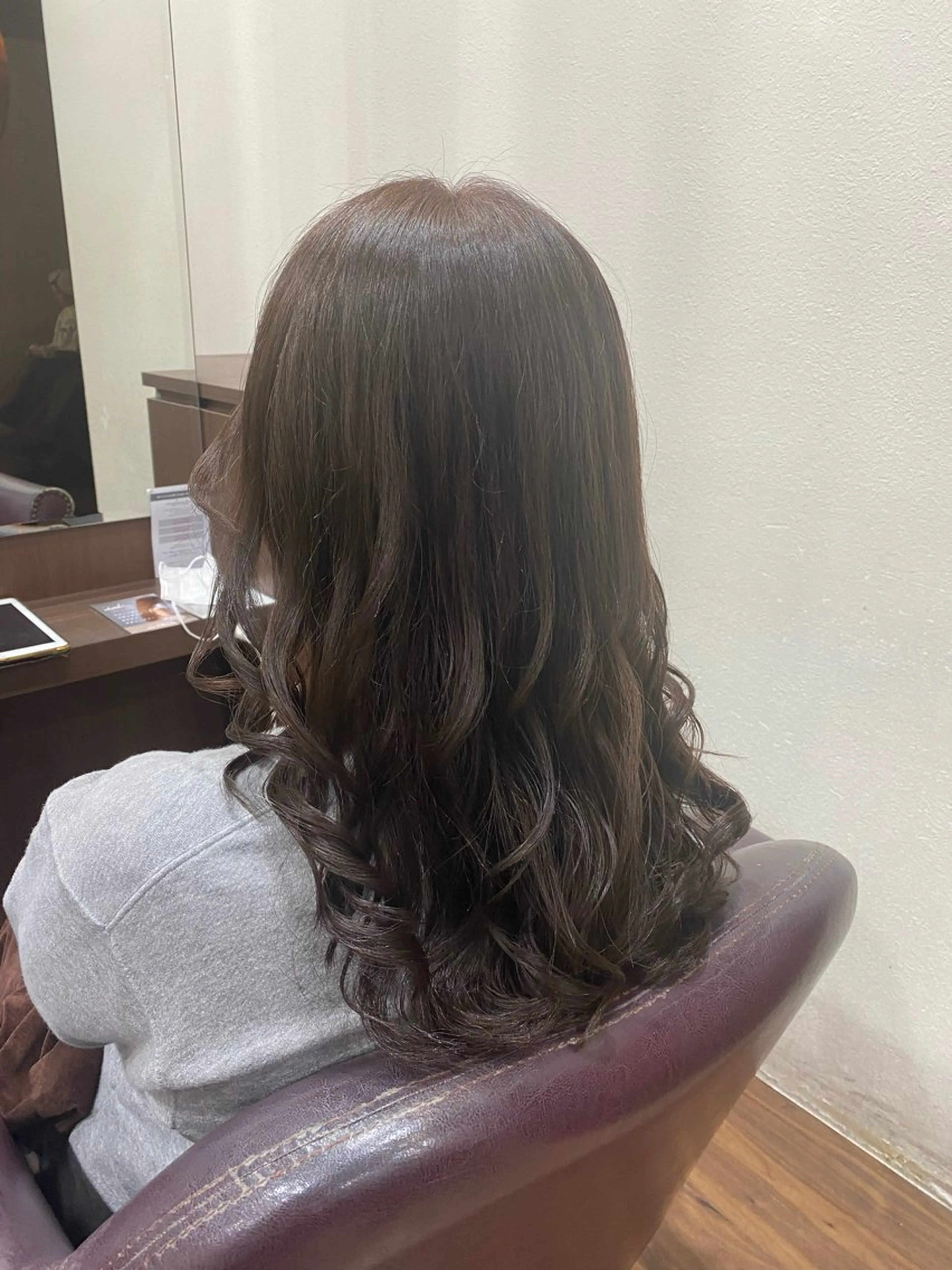 ロング カラー レイヤーカット ロング 仲井 充のヘアスタイル