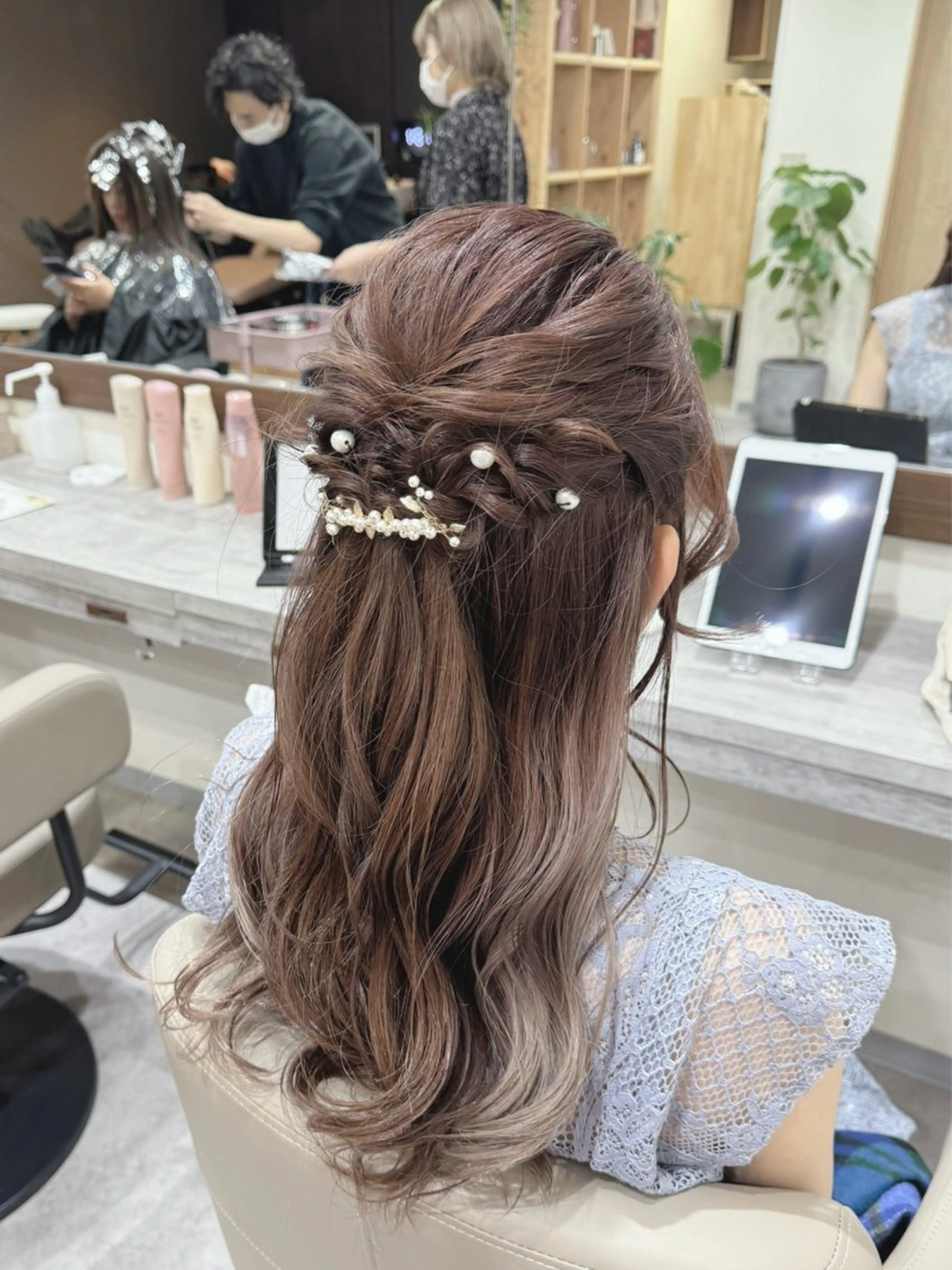 ヘアアレンジ ハーフアップ ヘアセット 韓国ヘア&耳ツボ💎 池袋/himeriのその他イメージ