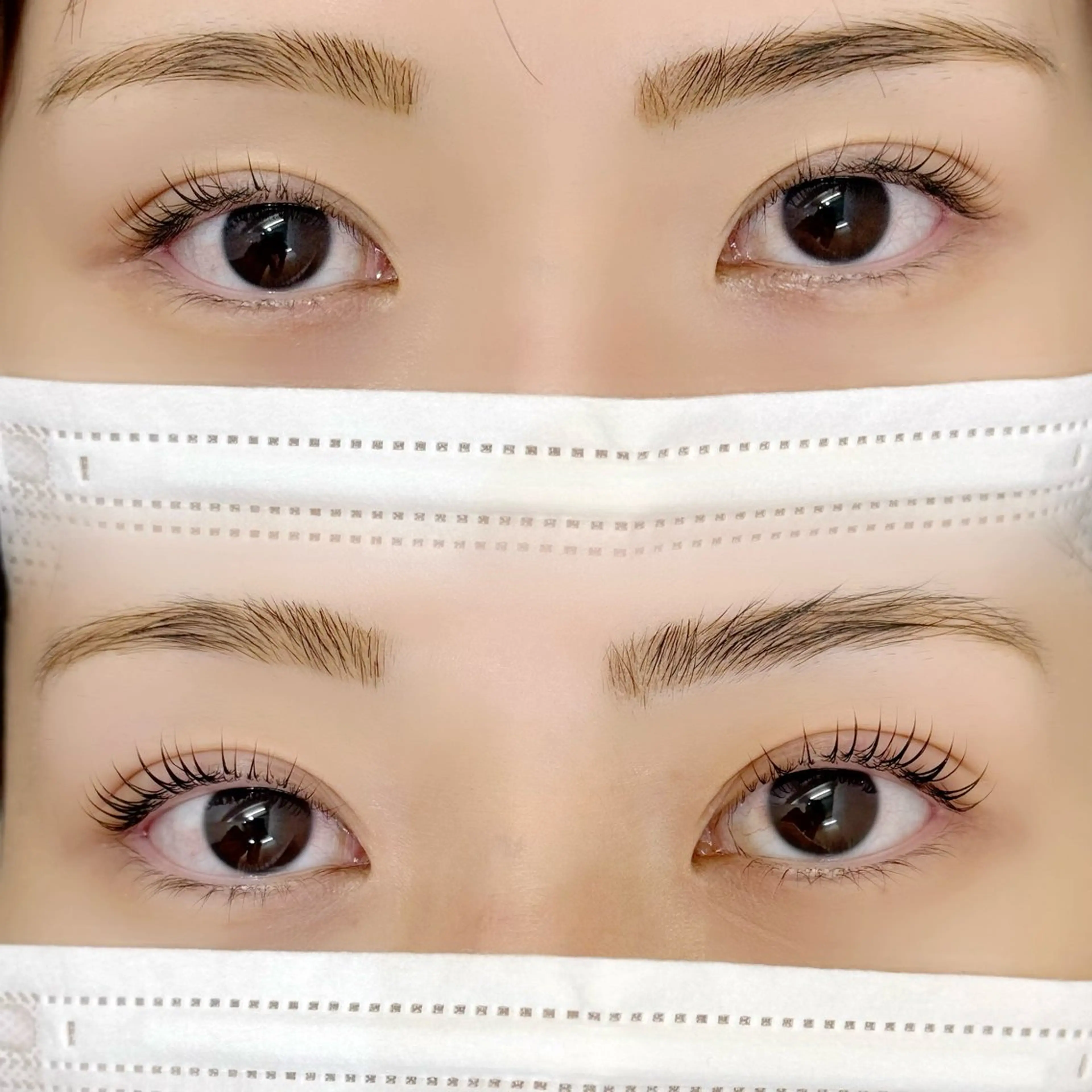 マツエク・マツパ Cカール Pualice 西口のマツエク・マツパデザイン