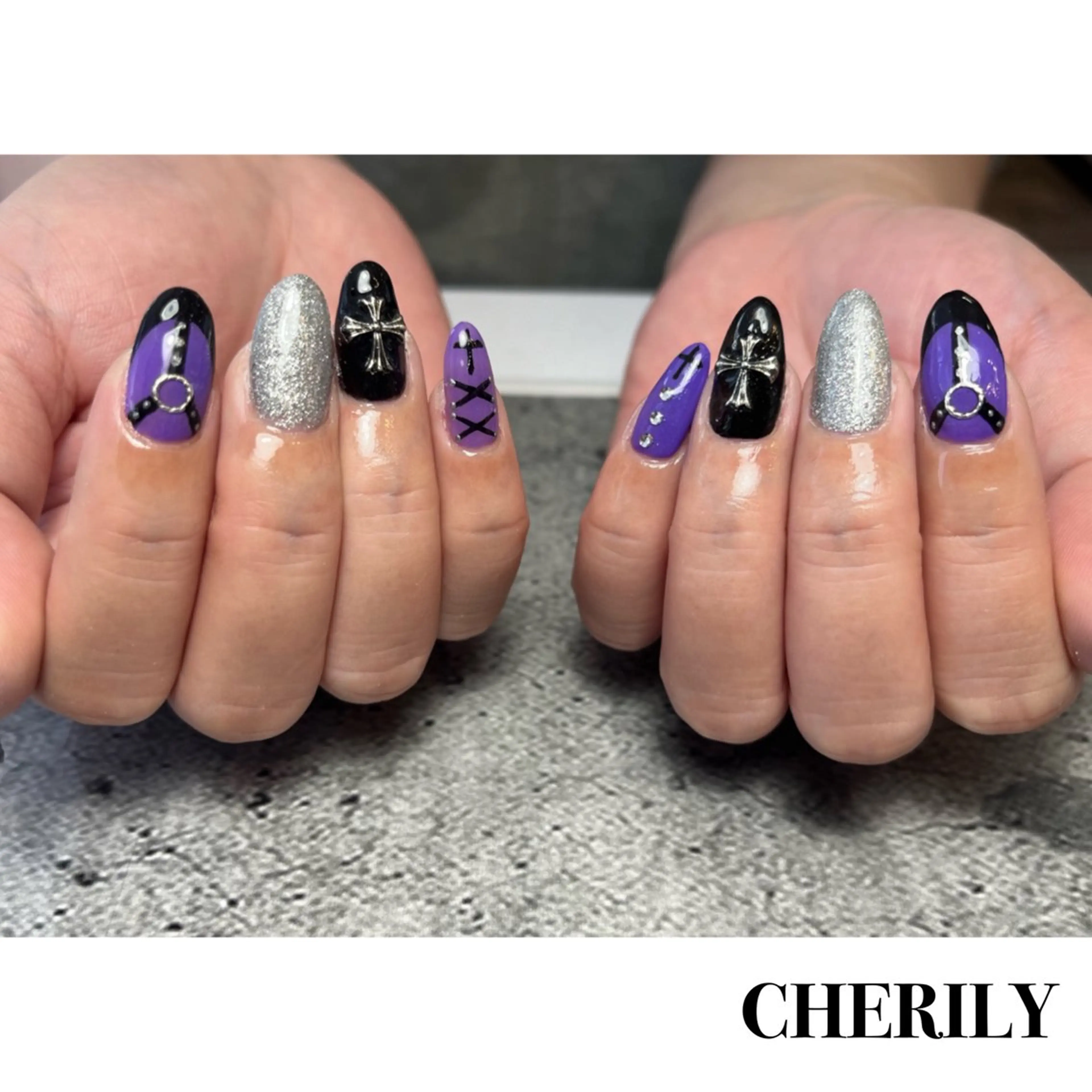 ネイル 持ち込み CHERILY SAKURAのネイルデザイン