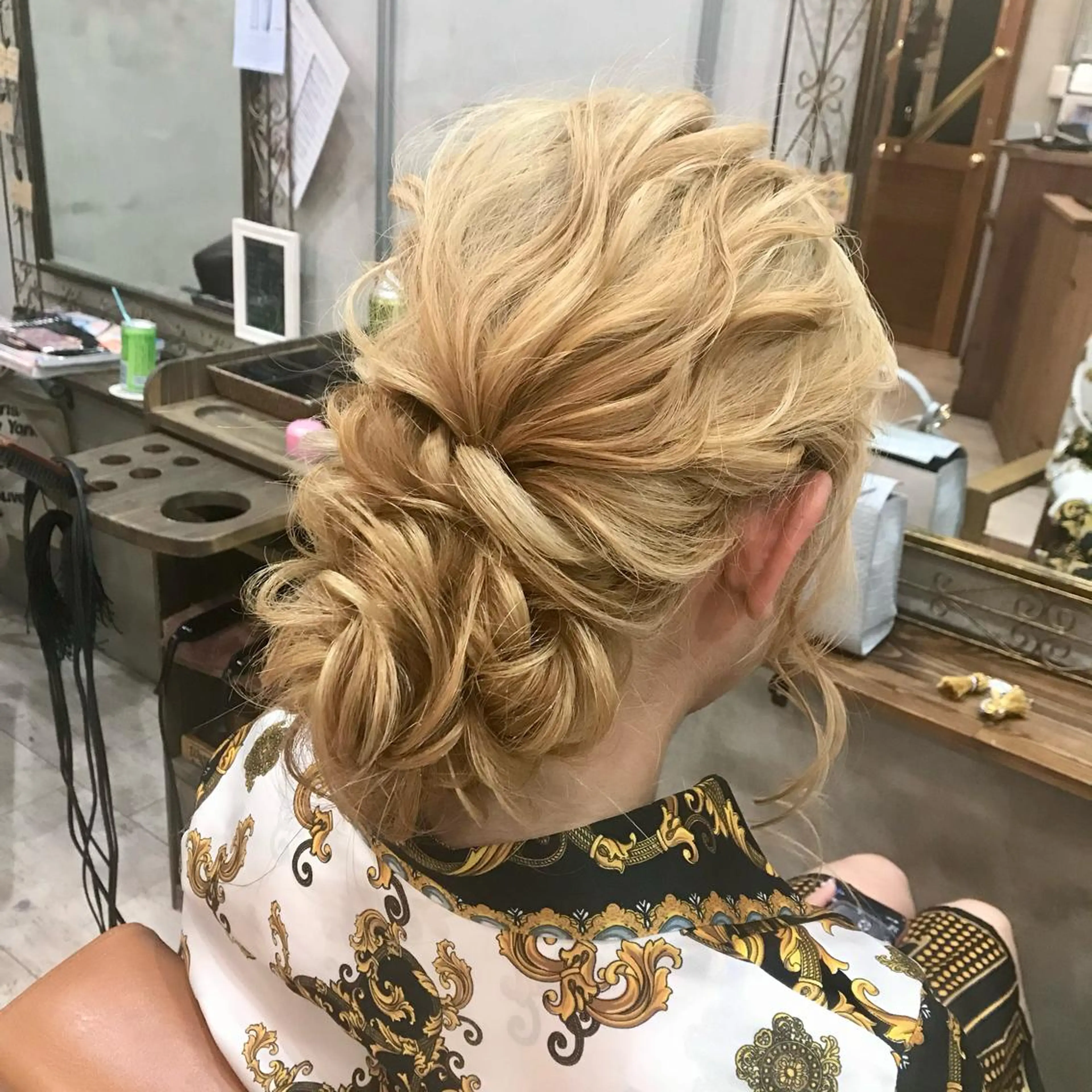 ロング まつパ・ヘアセット ♡Chinami♡のマツエク・マツパデザイン