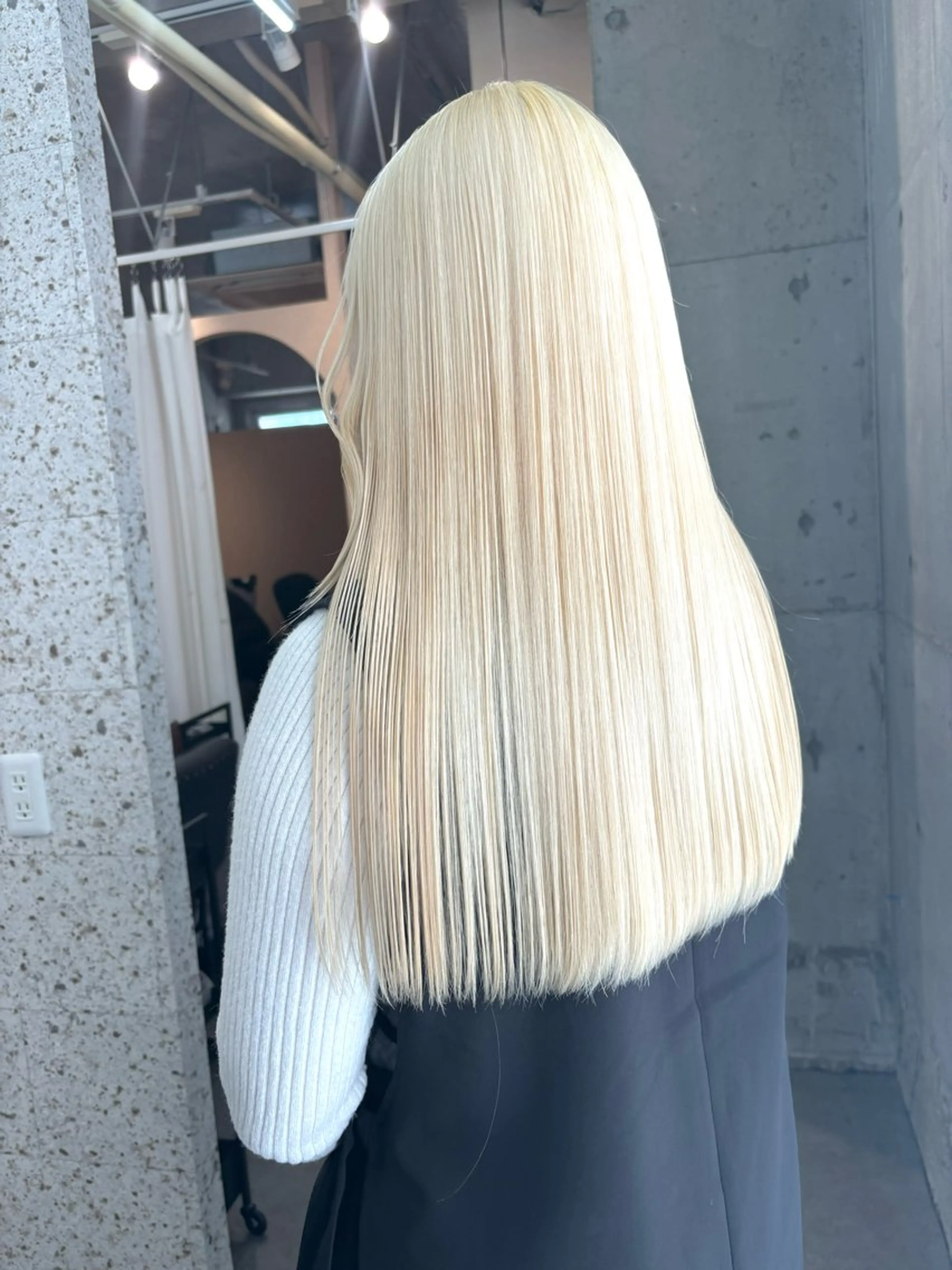 🪄ハイトーンカラー🪄2回ブリーチ＋ワンカラーの写真