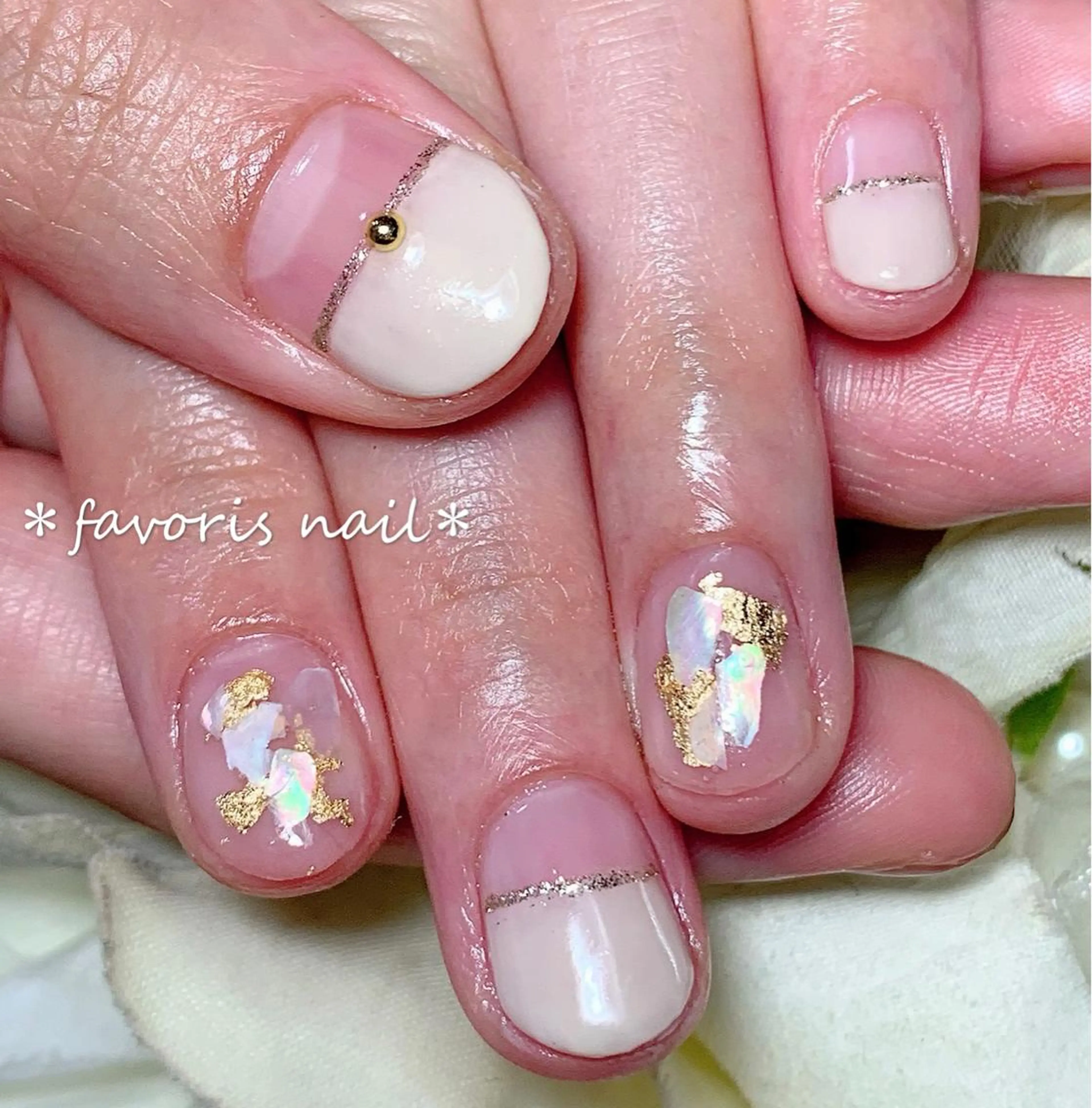 ネイル favoris nail🌼のネイルデザイン