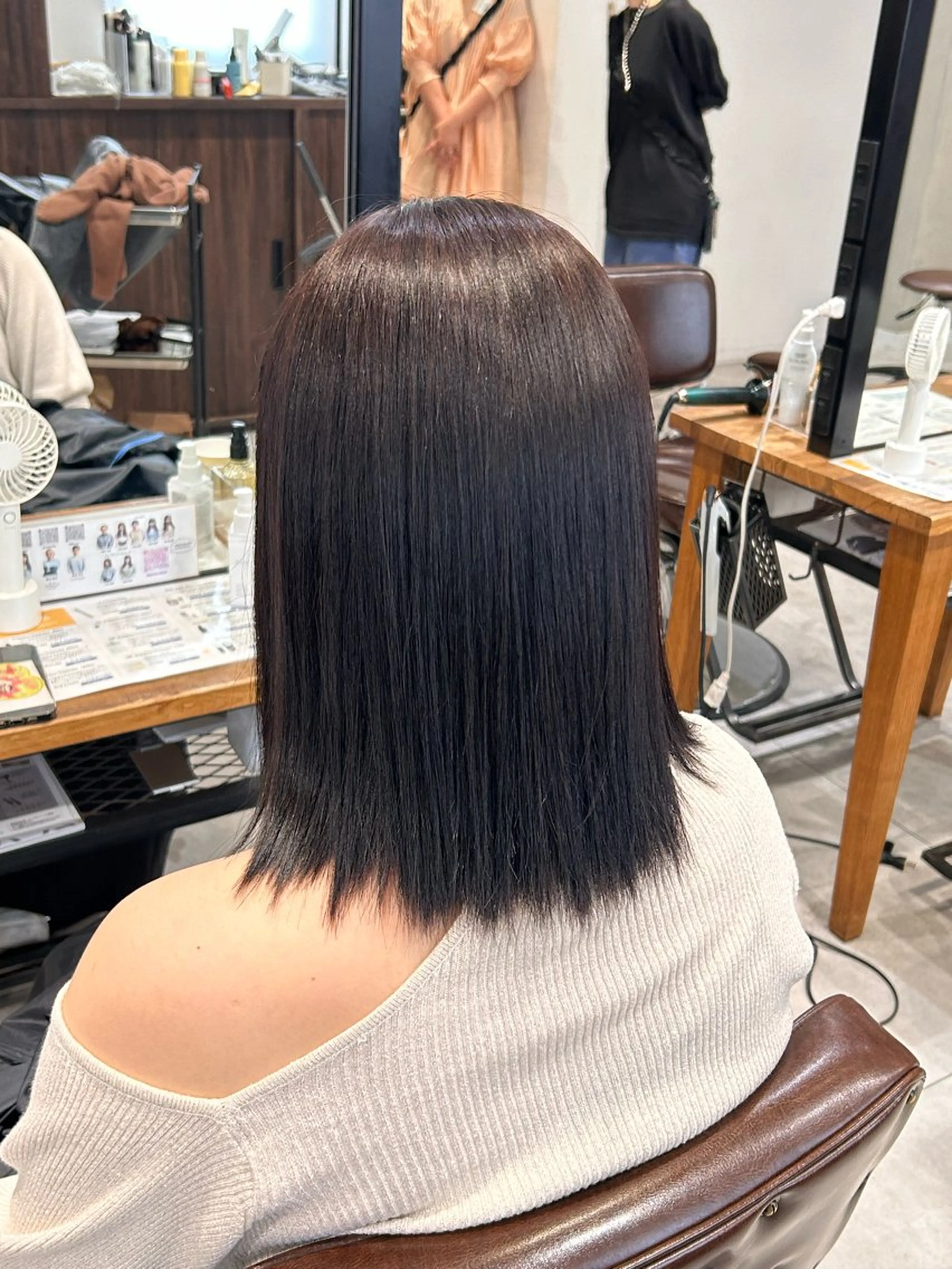 カラー ヘアカラー ブリーチカラー/艶髪 ストレート/はるあ️のヘアスタイル