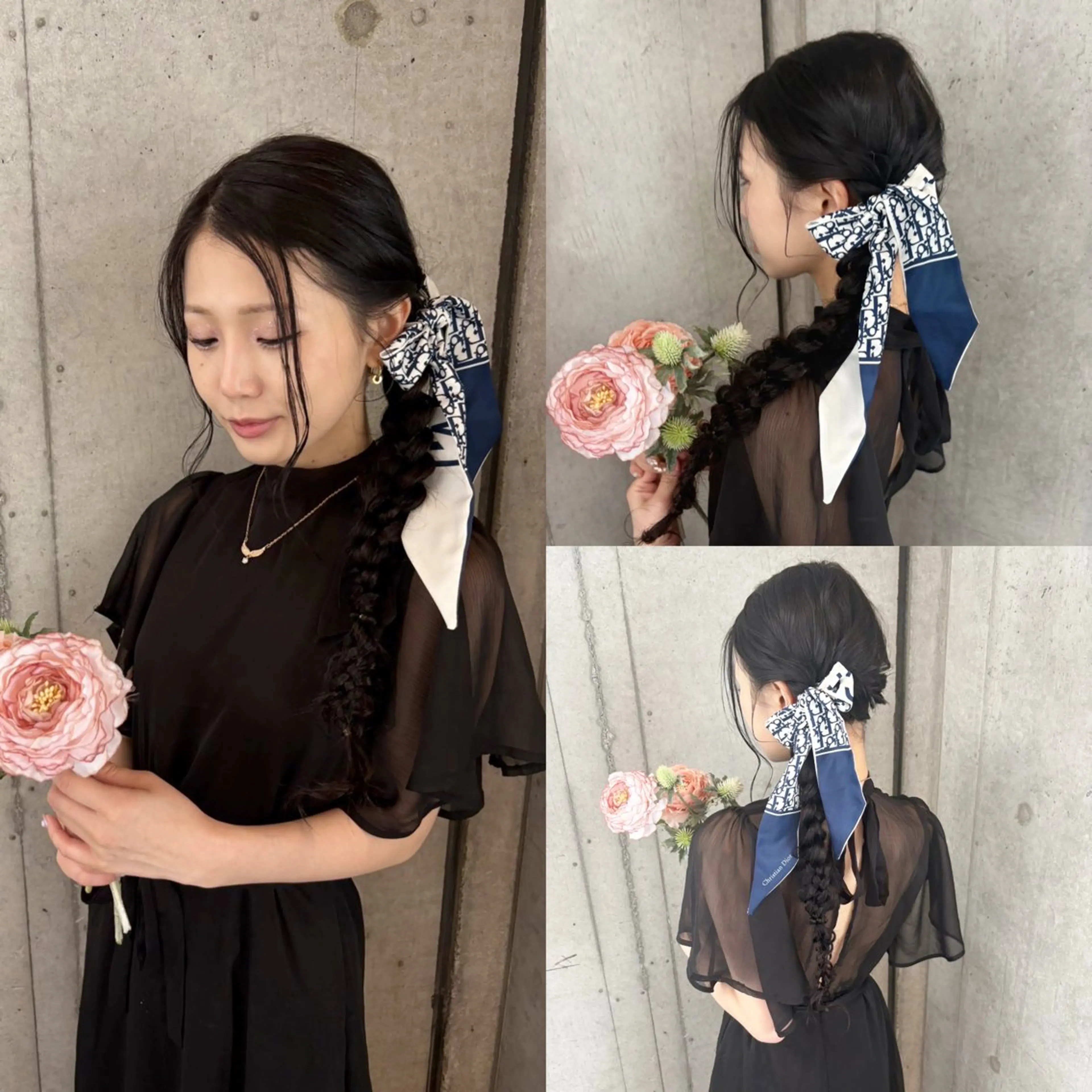 ロング ヘアアレンジ ヘアセット 美髪× ヘアセット✨Araiのヘアスタイル