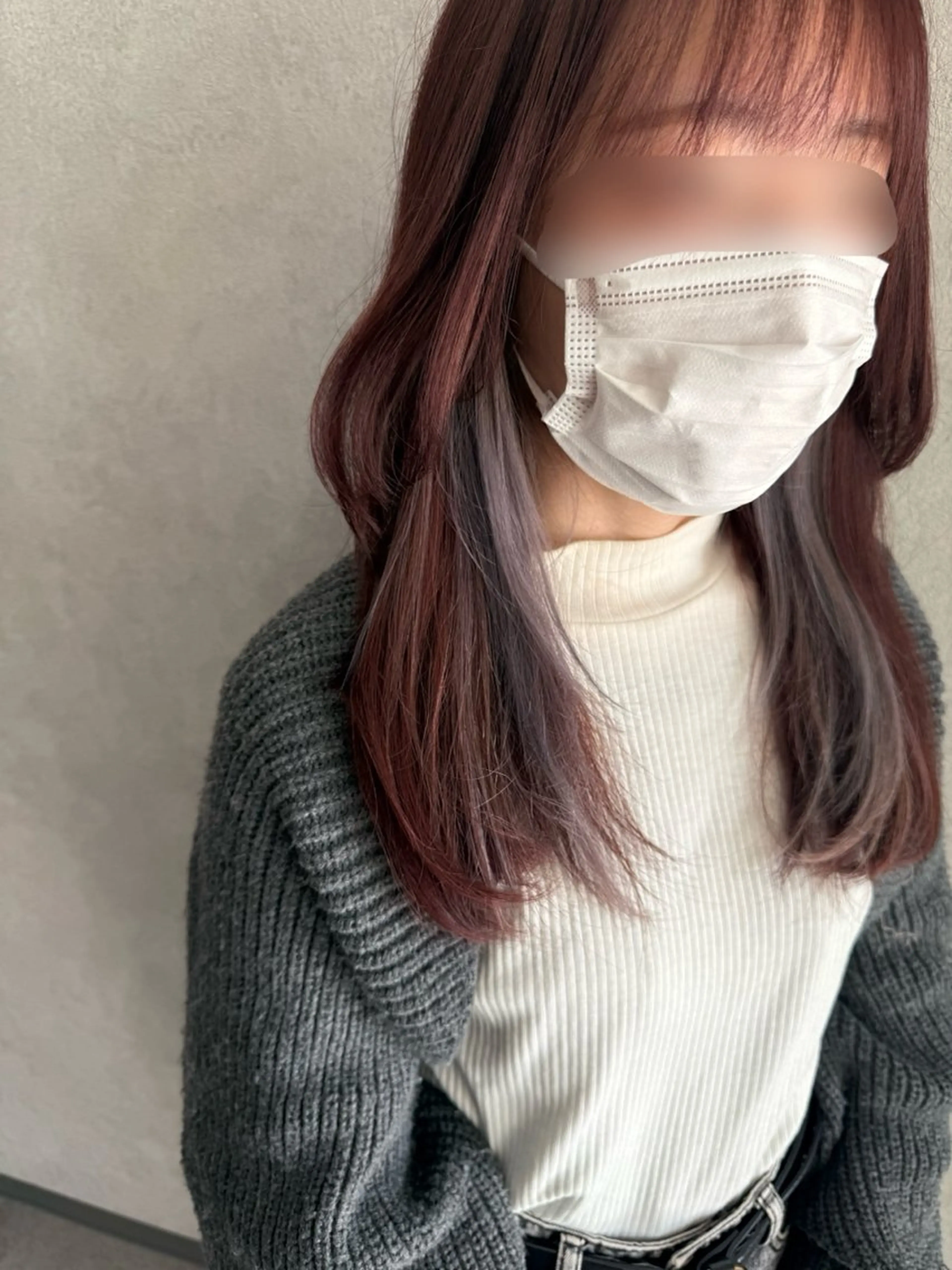 カラー ヘアカラー Bish Yanaのヘアスタイル