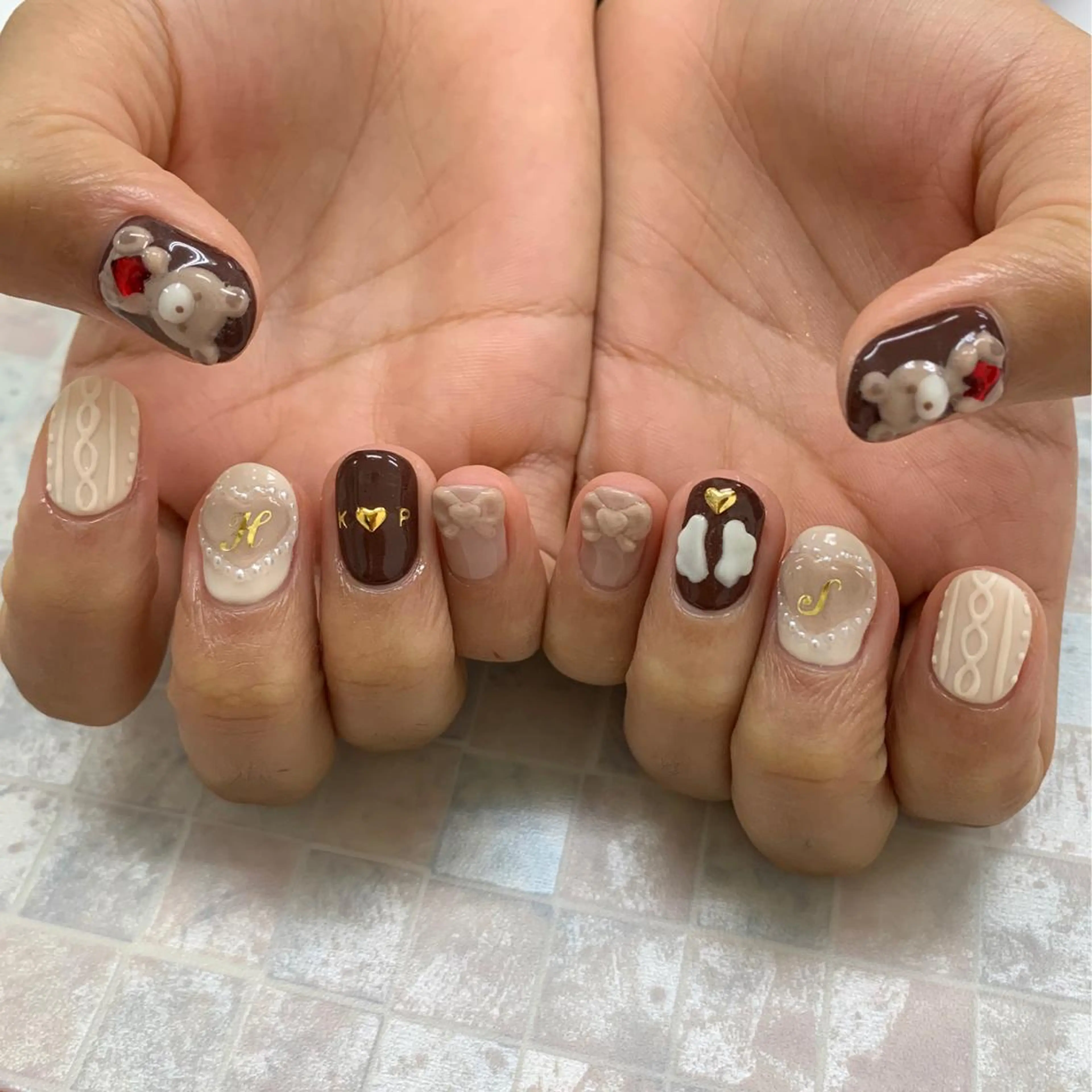 ネイル 五十嵐 美智のネイルデザイン