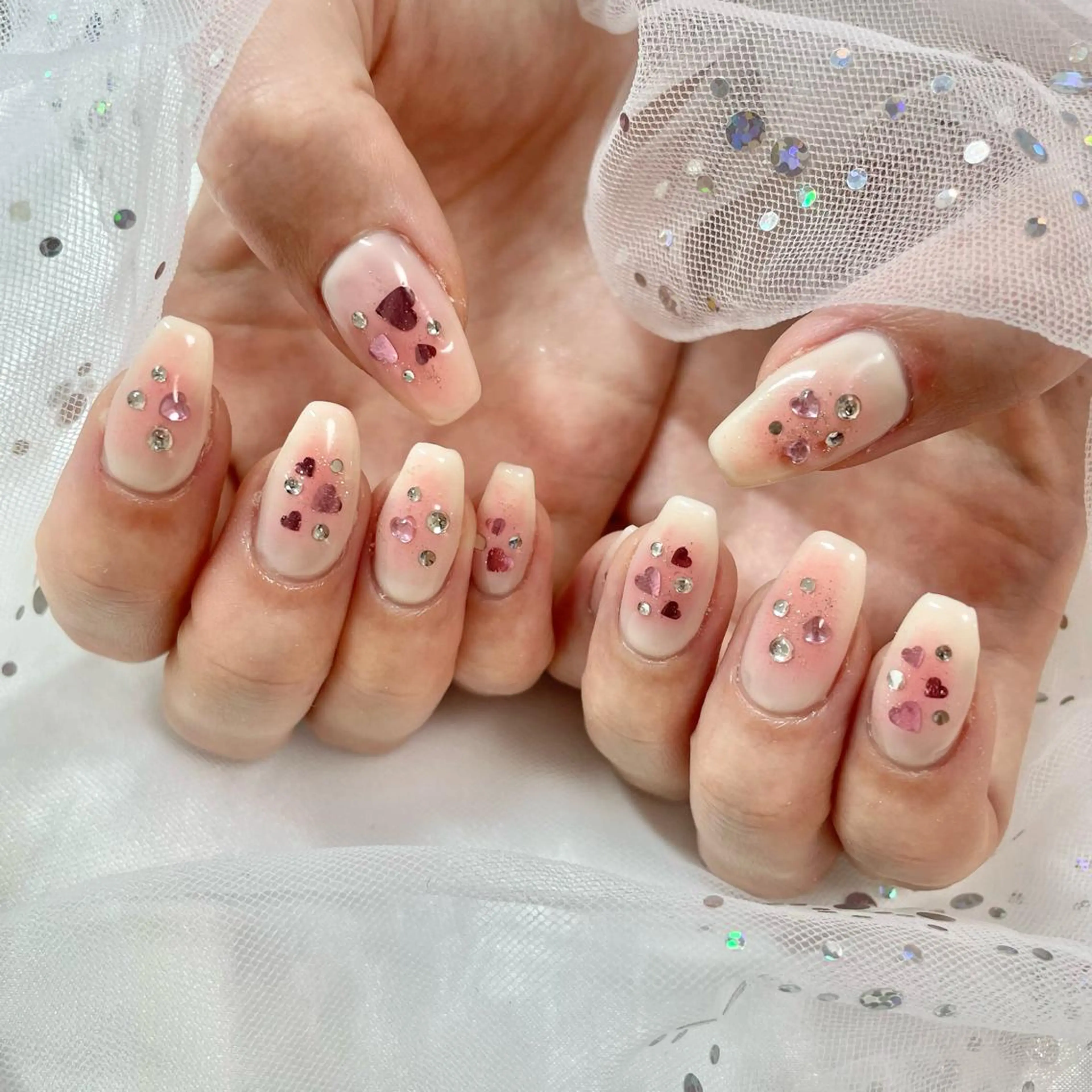 ネイル チークネイル 🎀AYAKO 🎀中韓ネイルのネイルデザイン