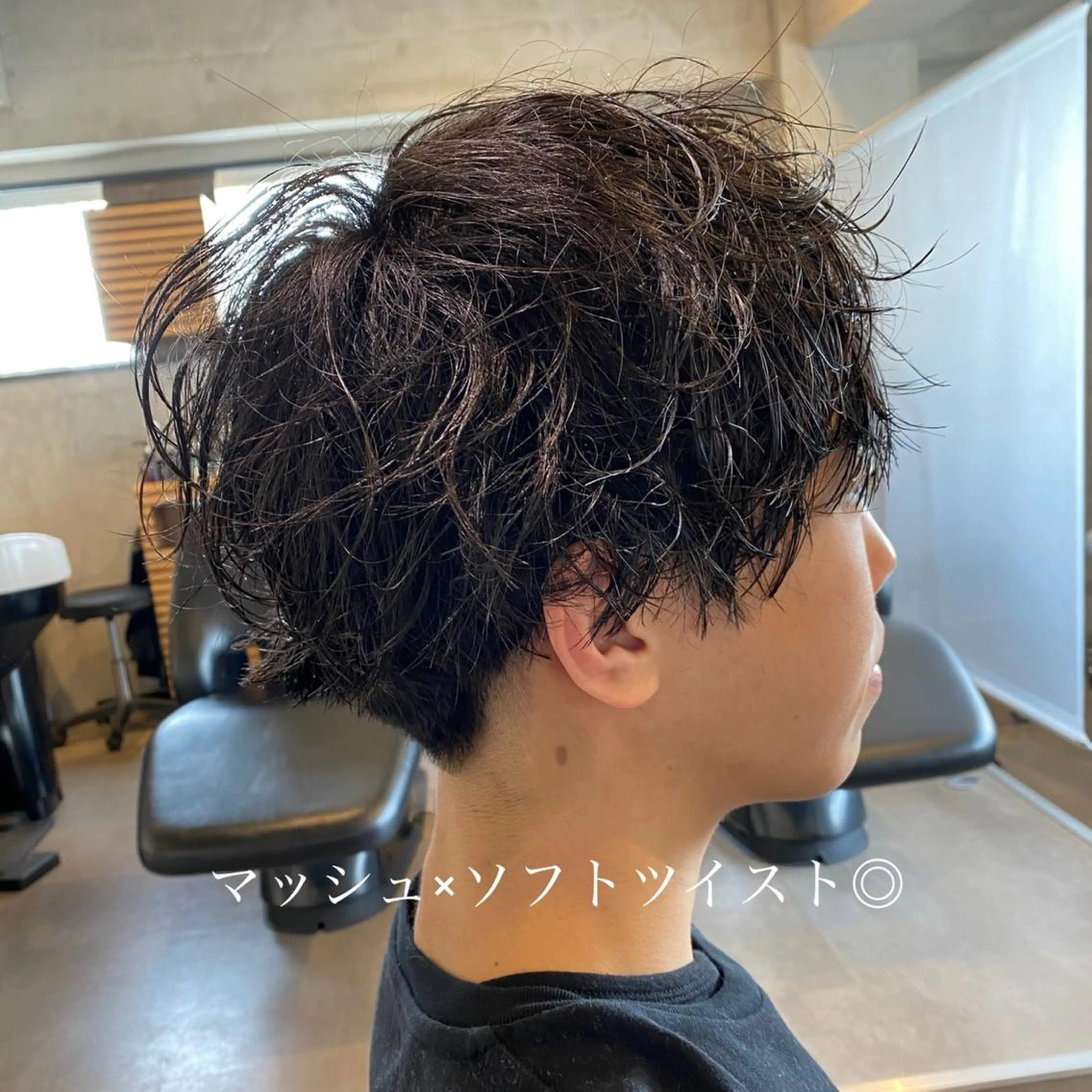 ショート パーマ メンズ ✂︎メンズ特化✂︎ 竹内貴則のヘアスタイル