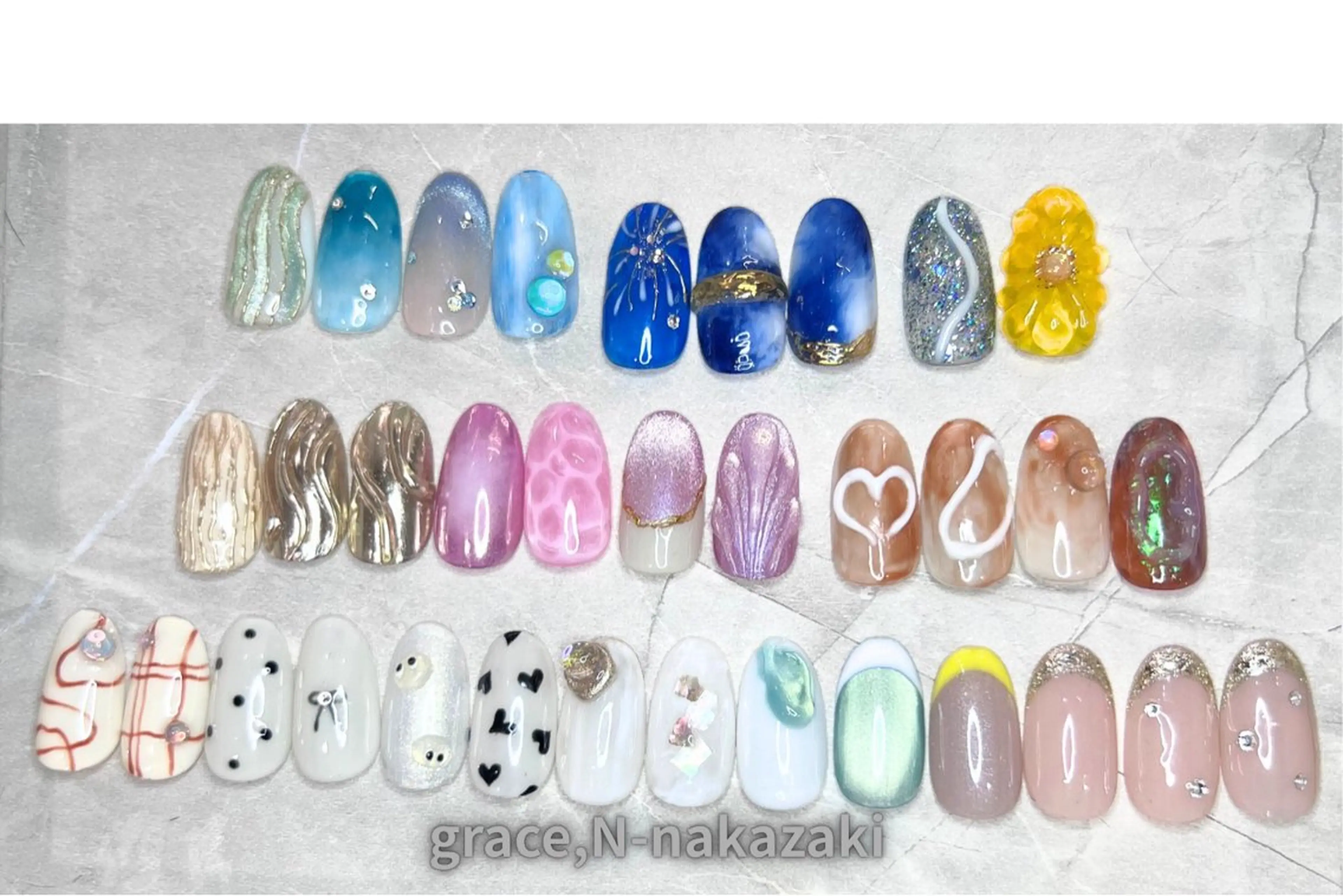 ネイル アートネイル grace,N -nakazaki1のネイルデザイン