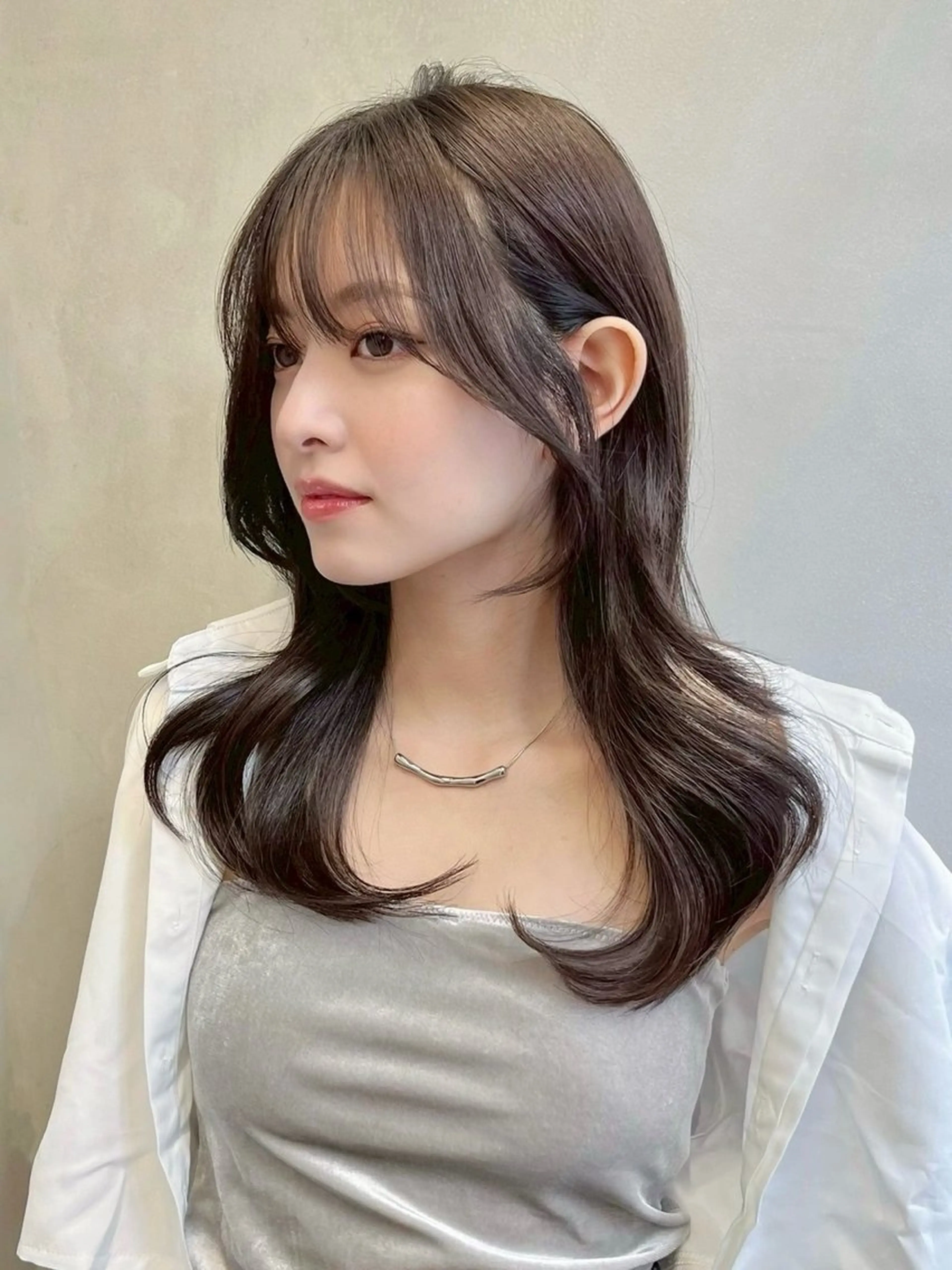 ロング カット ヘアカラー トリートメント 大宮🤍縮毛矯正 レイヤー🪽なるのヘアスタイル