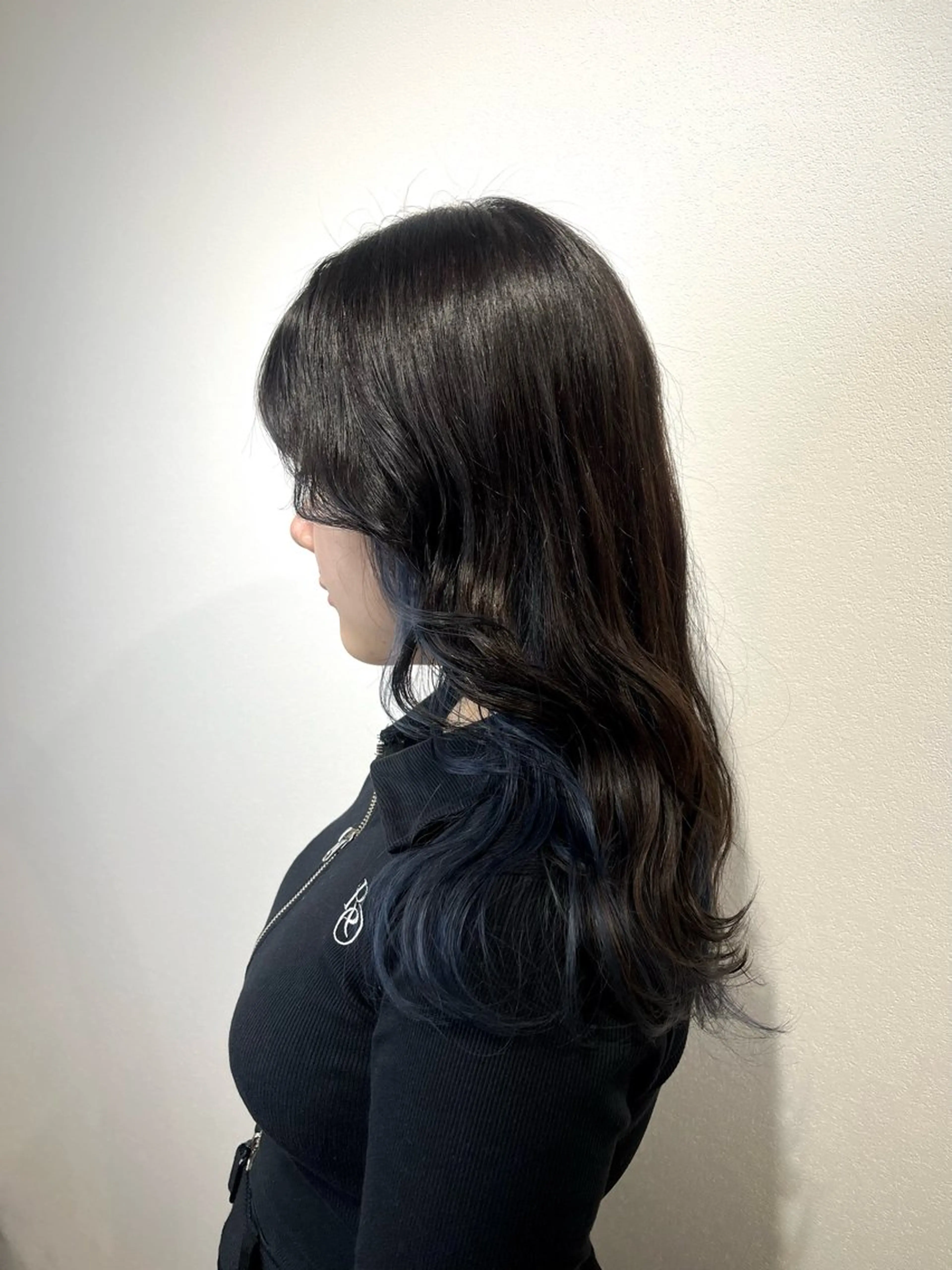 ロング カラー 山神 あんじのヘアスタイル