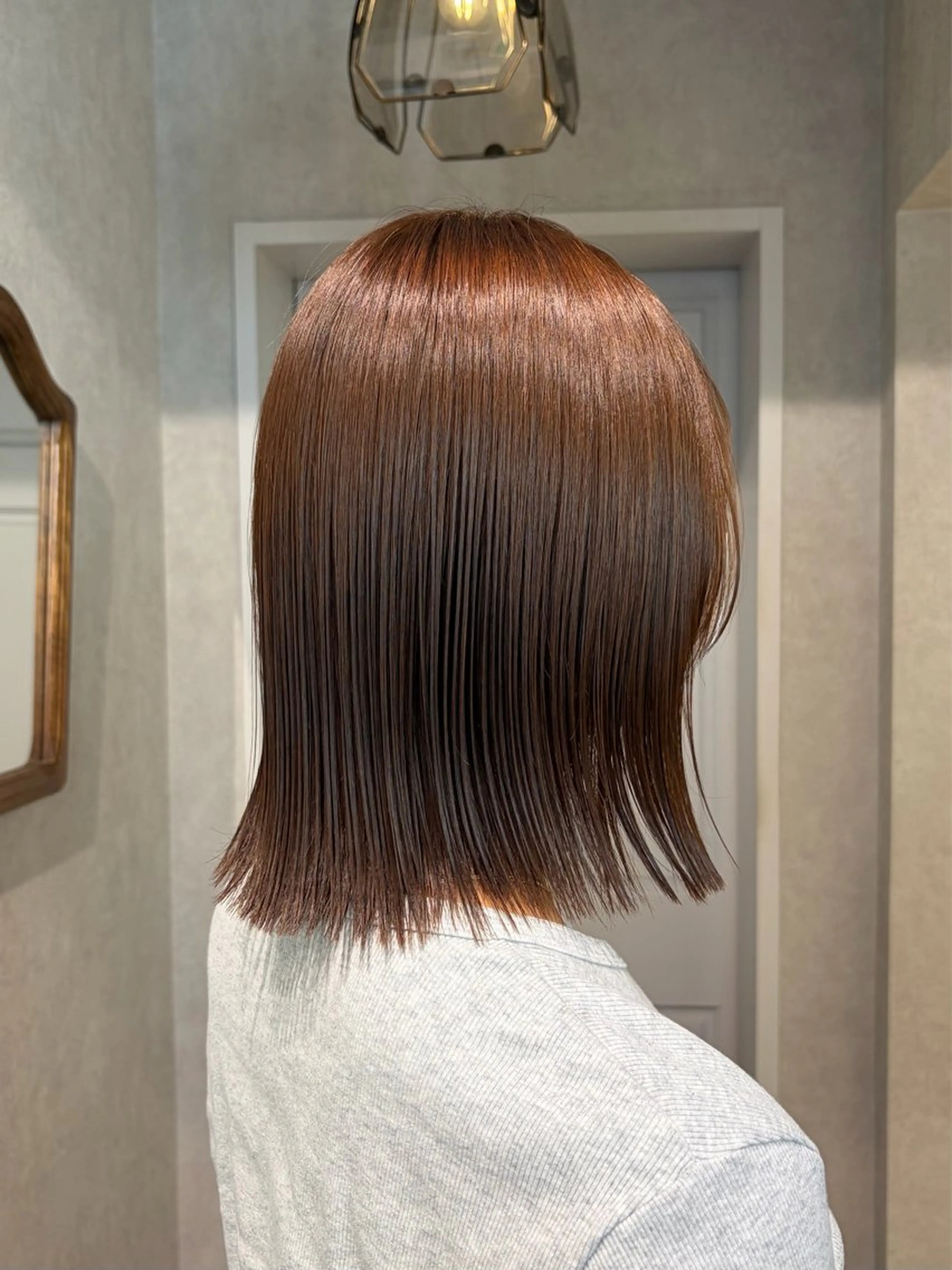 ミディアム カラー ヘアカラー ハイトーン/ ネイル💅まりなのヘアスタイル