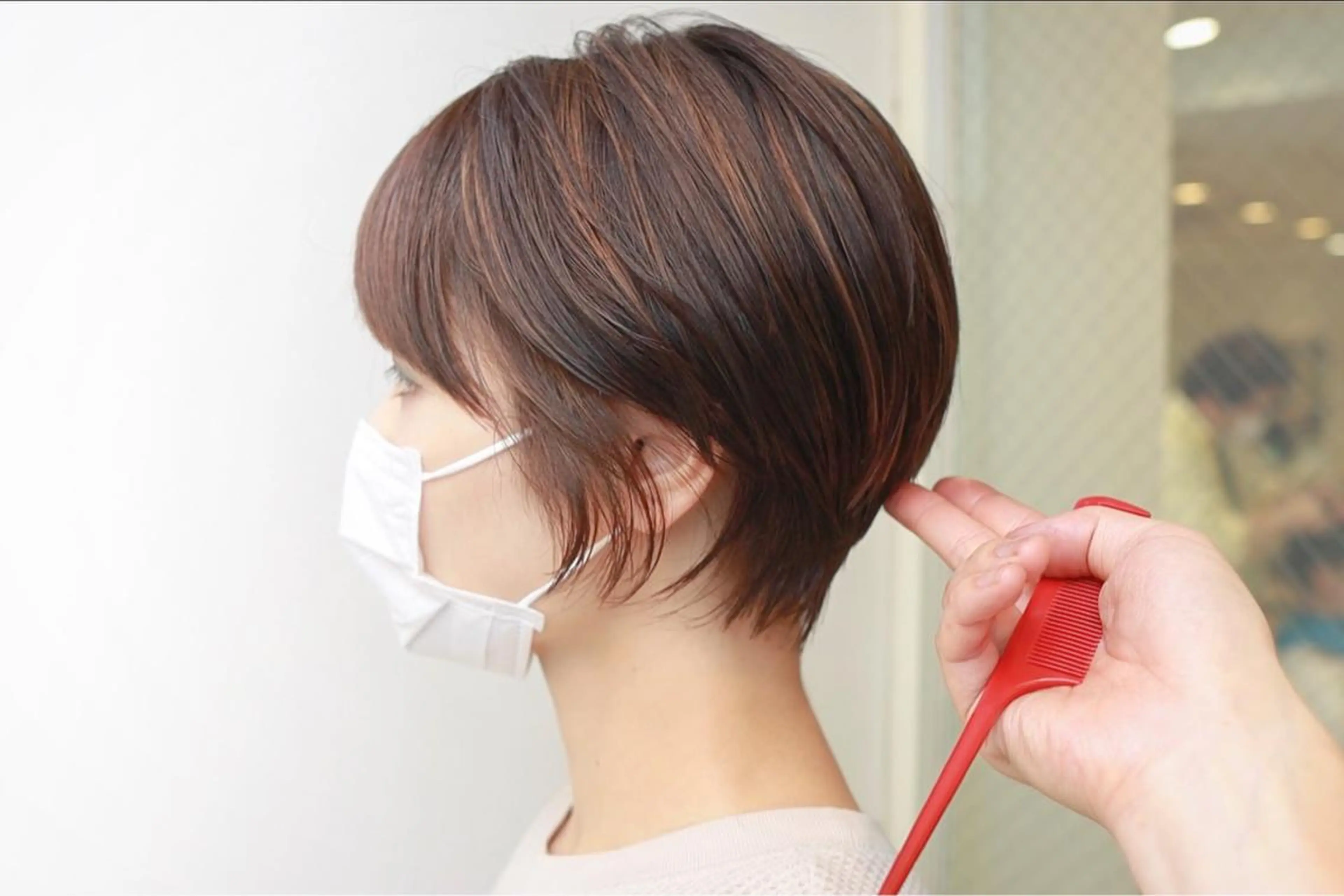 ショート カット "オクムラ タクヤ"のヘアスタイル