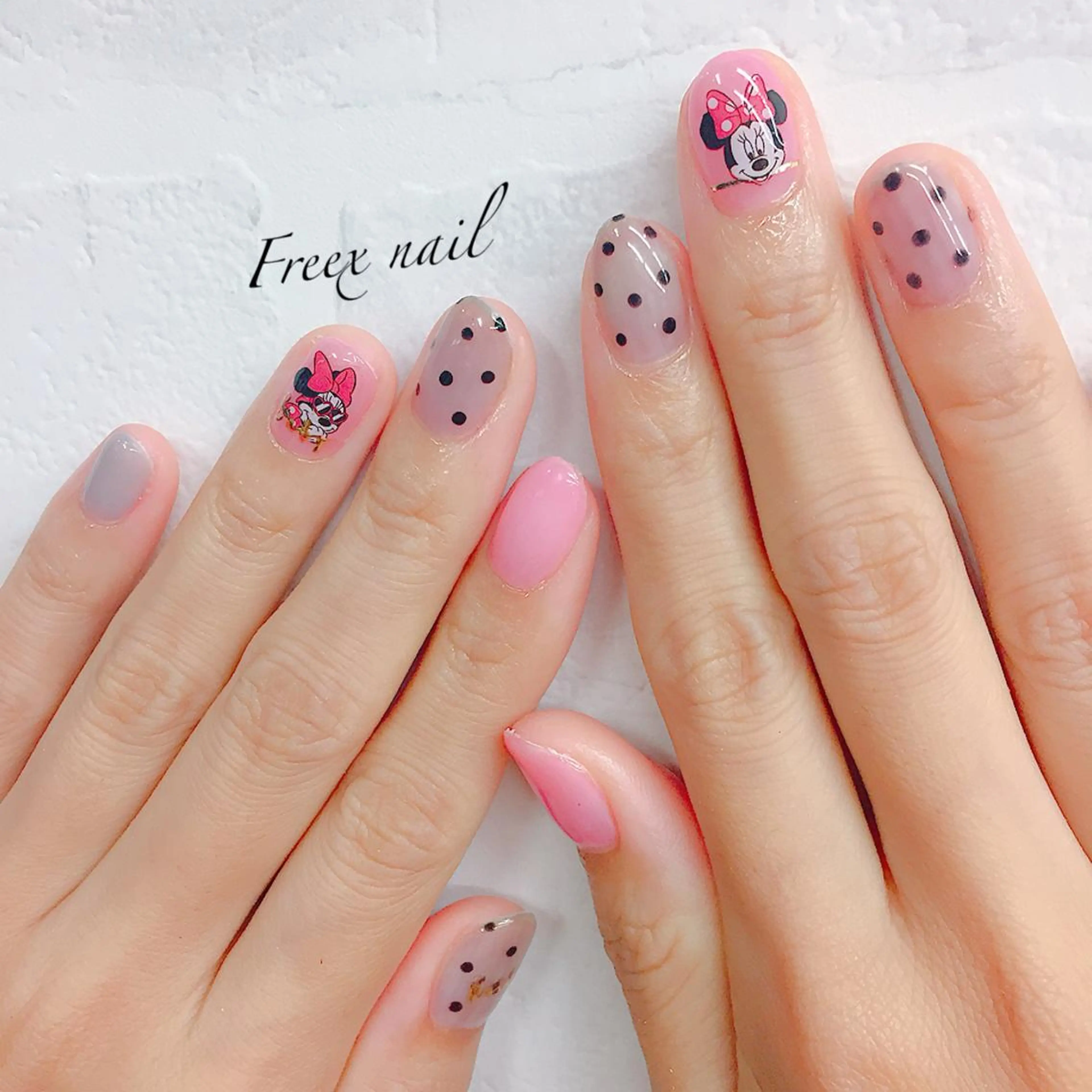 ネイル 持ち込み freex nail /ニュアンス/個性派のネイルデザイン