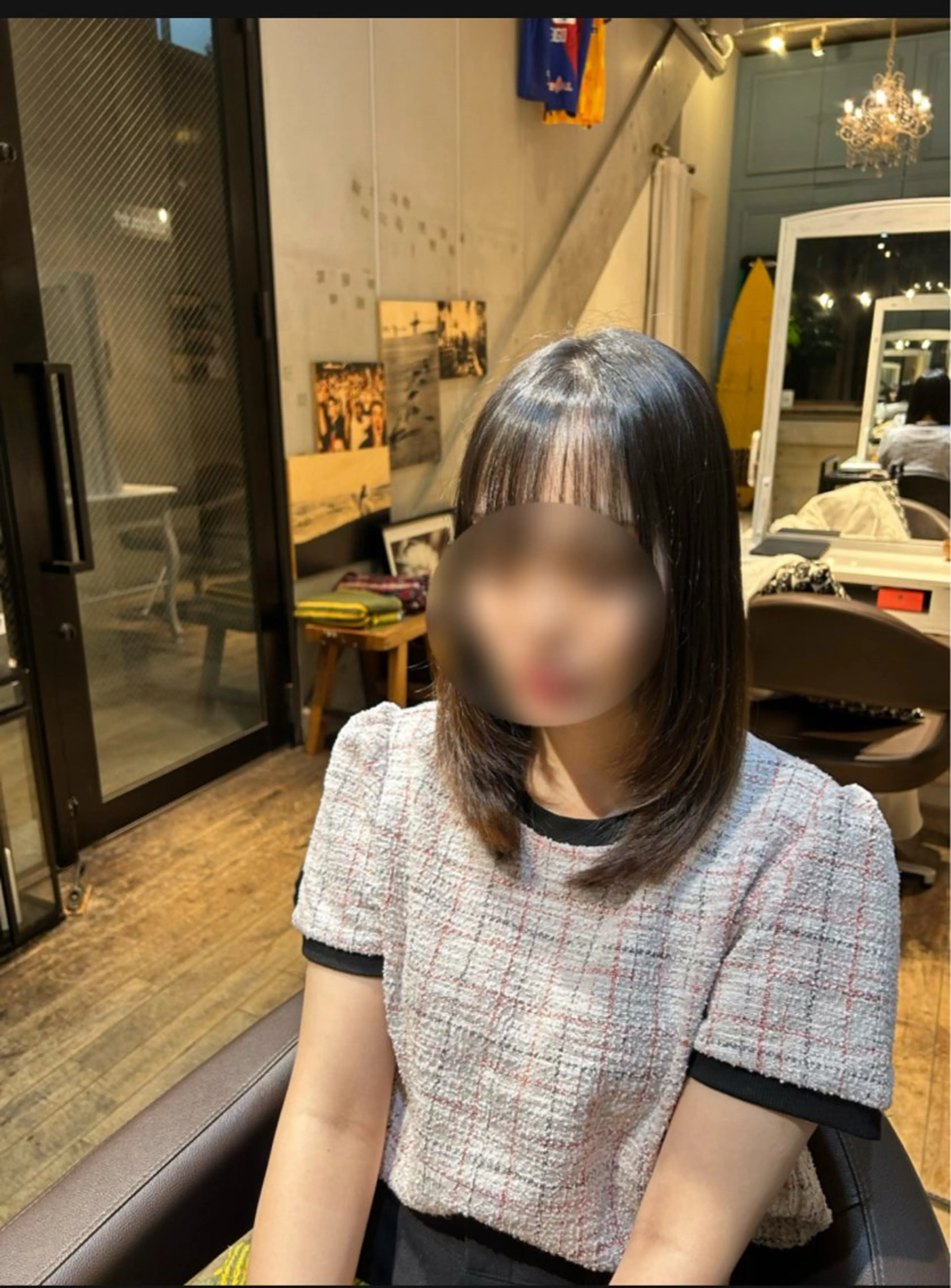 ミディアム レイヤーカット 今野 惺虎のヘアスタイル