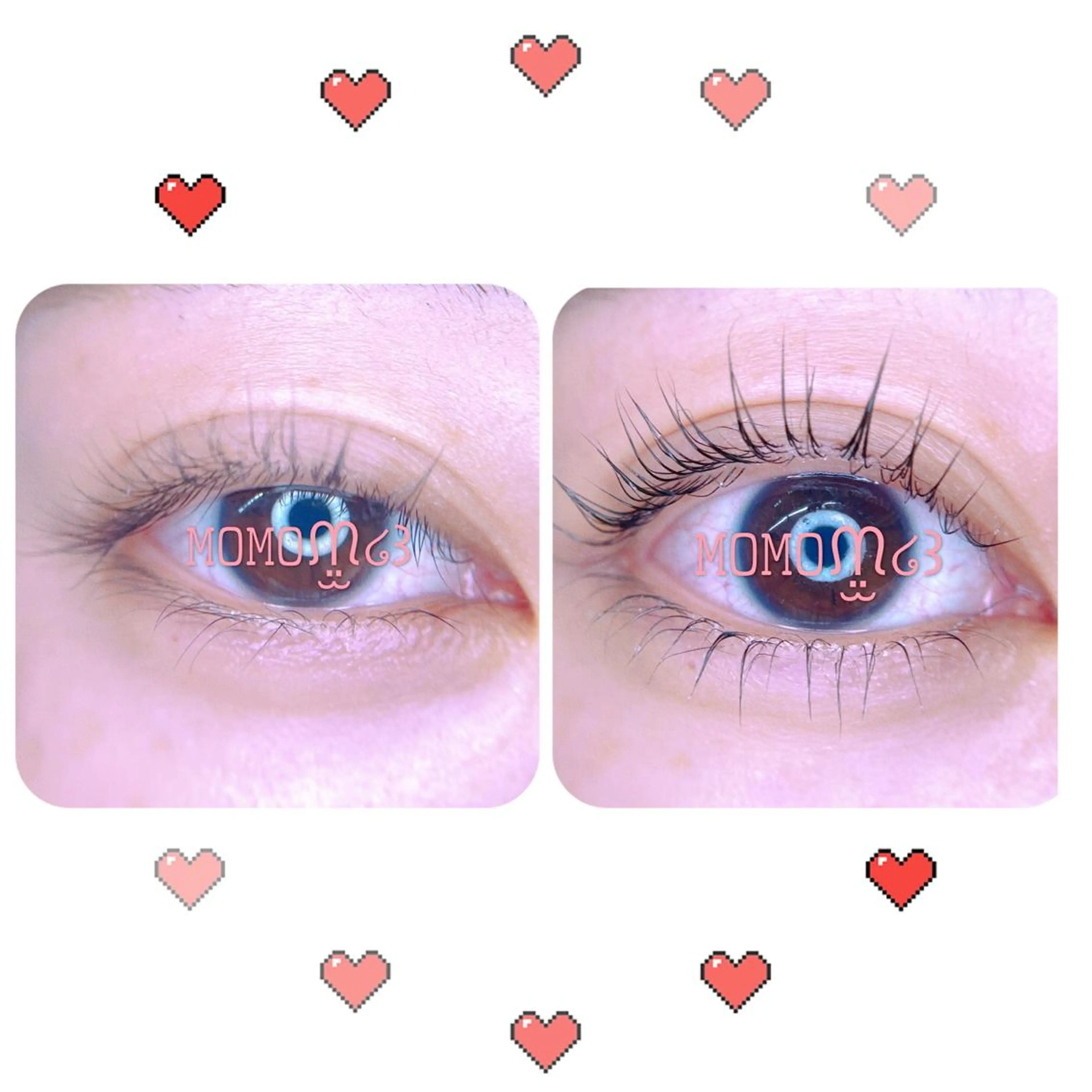 マツエク・マツパ フラットラッシュ ナチュラル パリジェンヌラッシュリフト 下まつげエクステ 一重×まつ毛パーマ モテデザインのプロ モモ🍑のマツエク・マツパデザイン