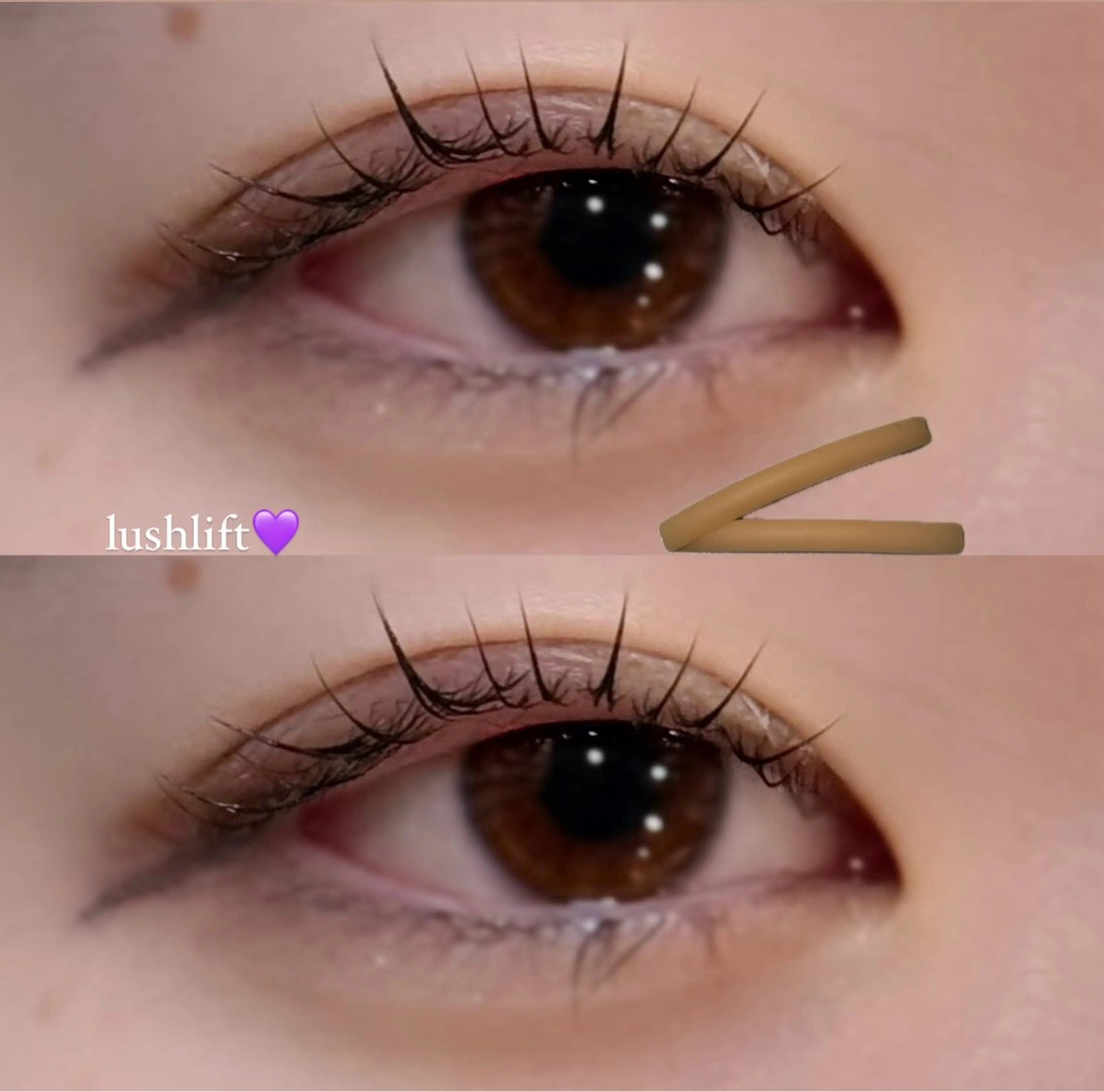 マツエク・マツパ まつげパーマ 下まつげエクステ Crevia Chieのマツエク・マツパデザイン