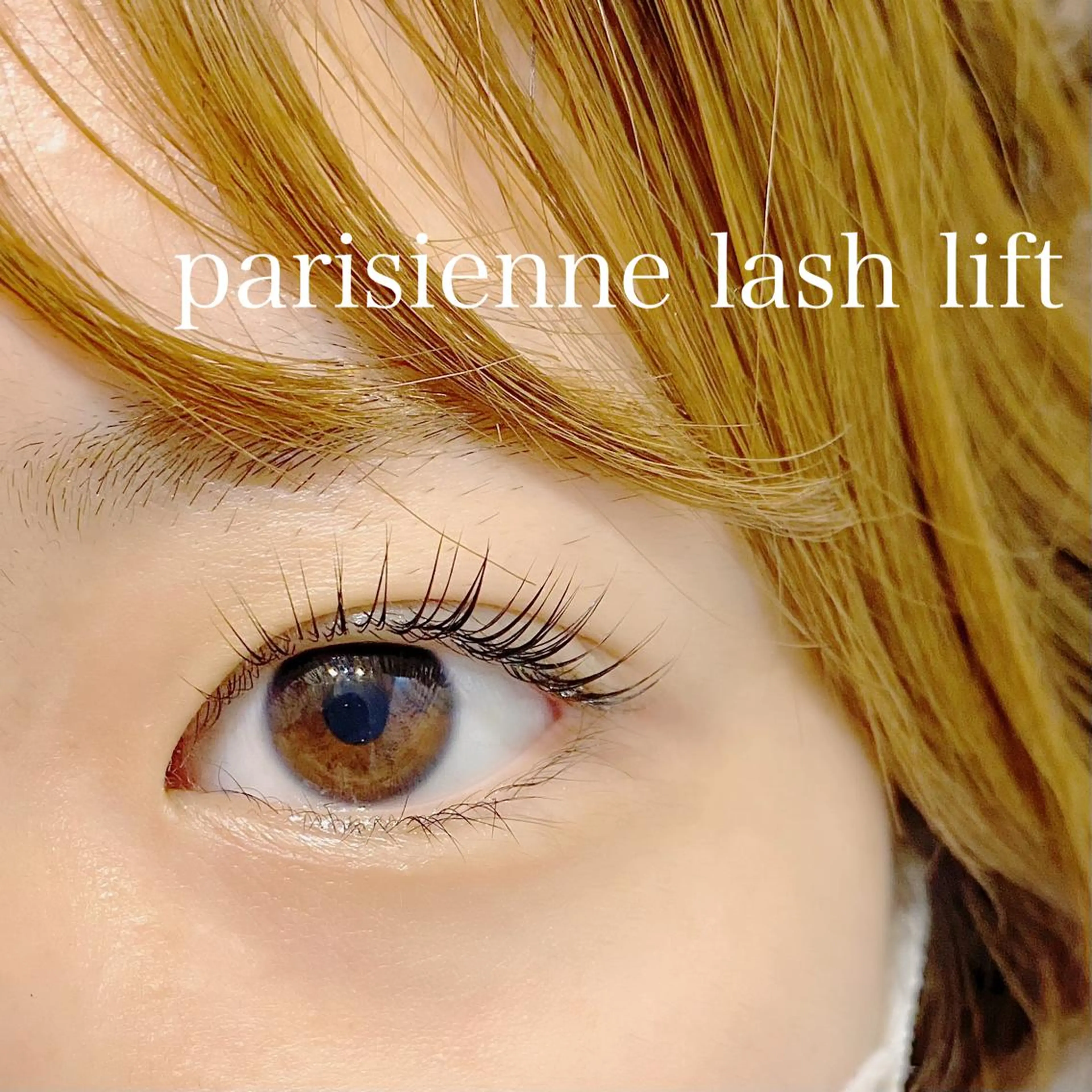 マツエク・マツパ パリジェンヌラッシュリフト 束感パリジェンヌ上下 恵比寿ayakaのマツエク・マツパデザイン