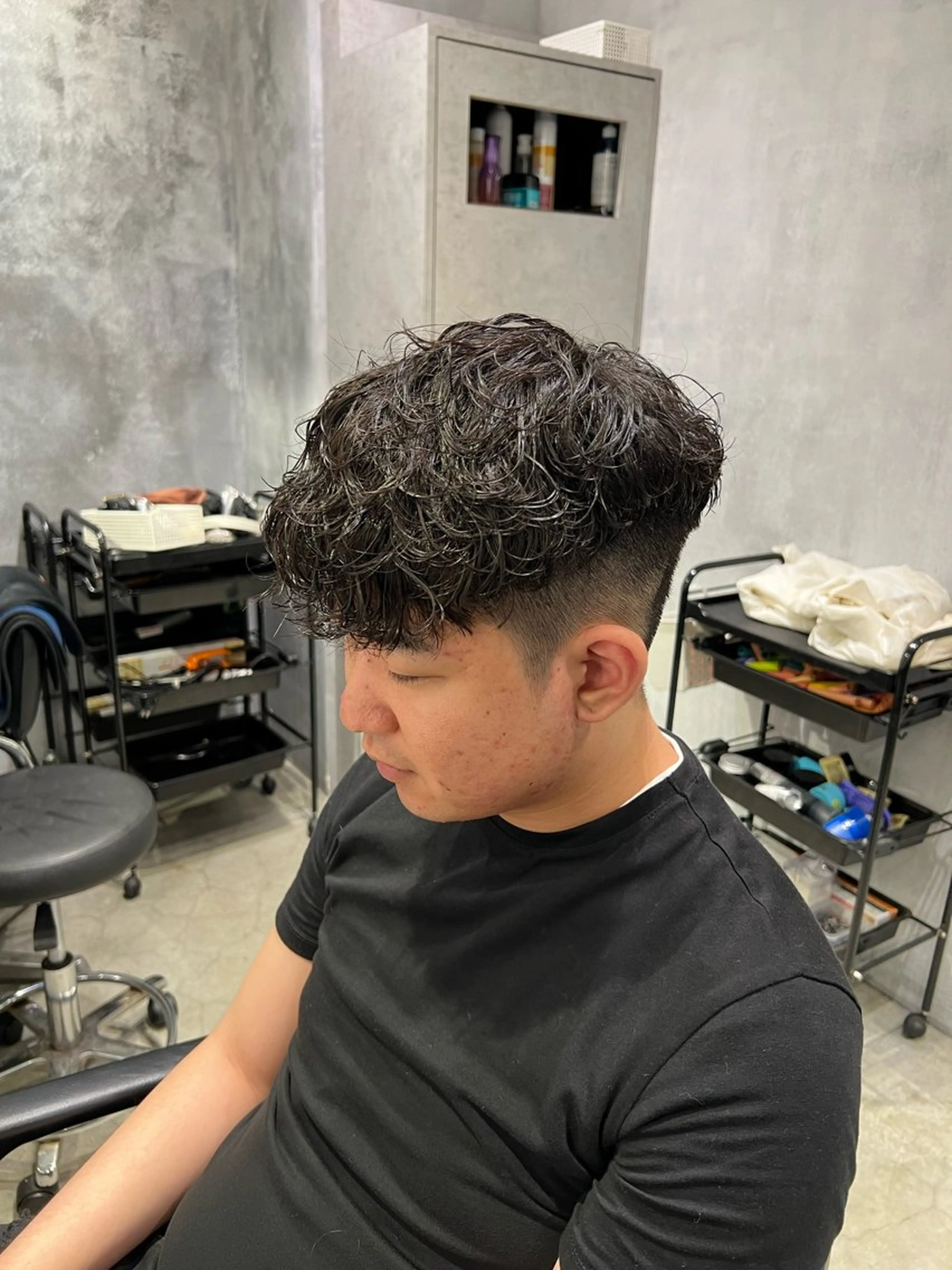 ショート カット パーマ メンズパーマ/縮毛 超特化/tomokiのヘアスタイル