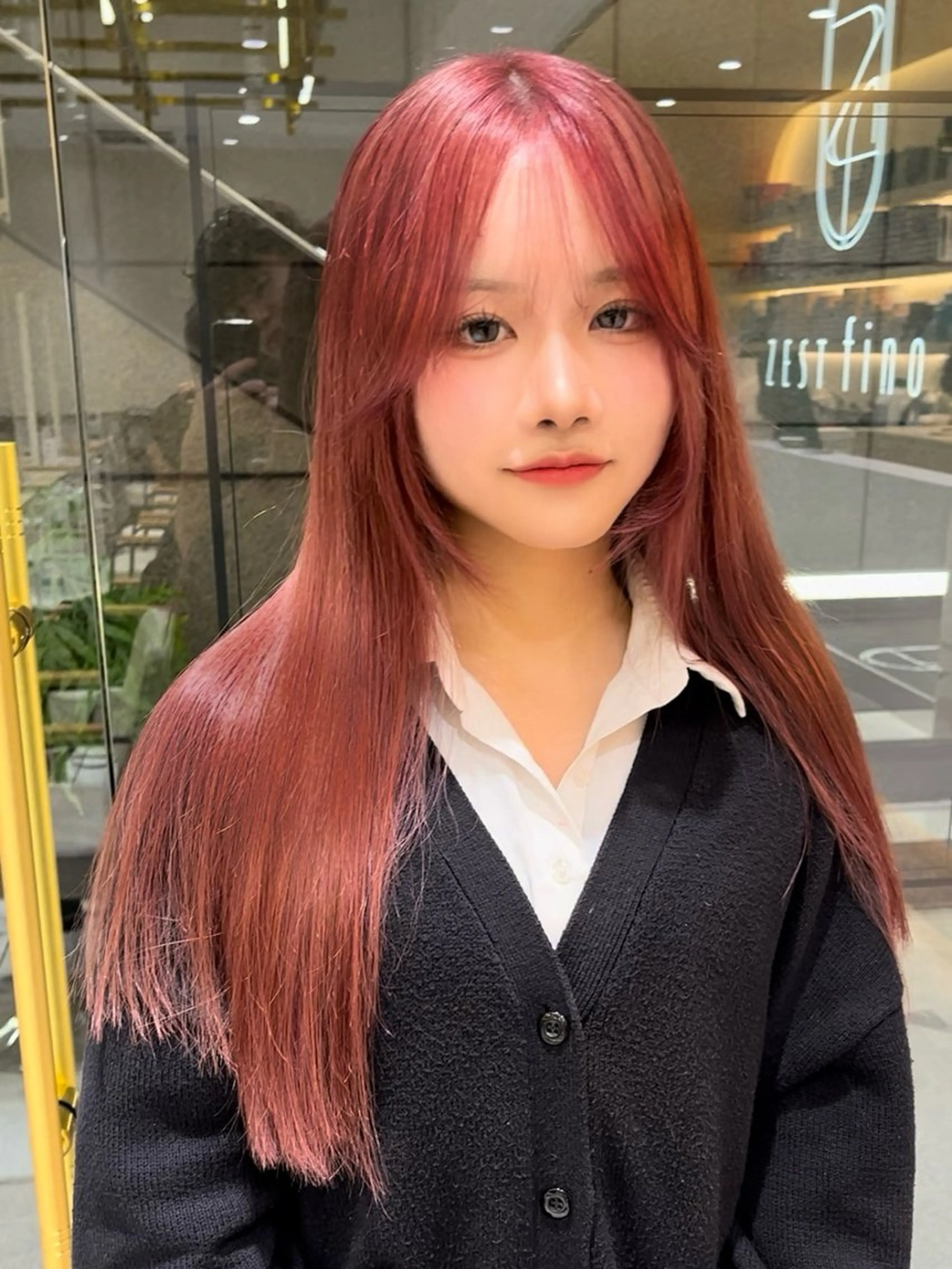 ロング カラー ヘアカラー 🥇メンズパーマ /縮毛矯正/木村神心のヘアスタイル