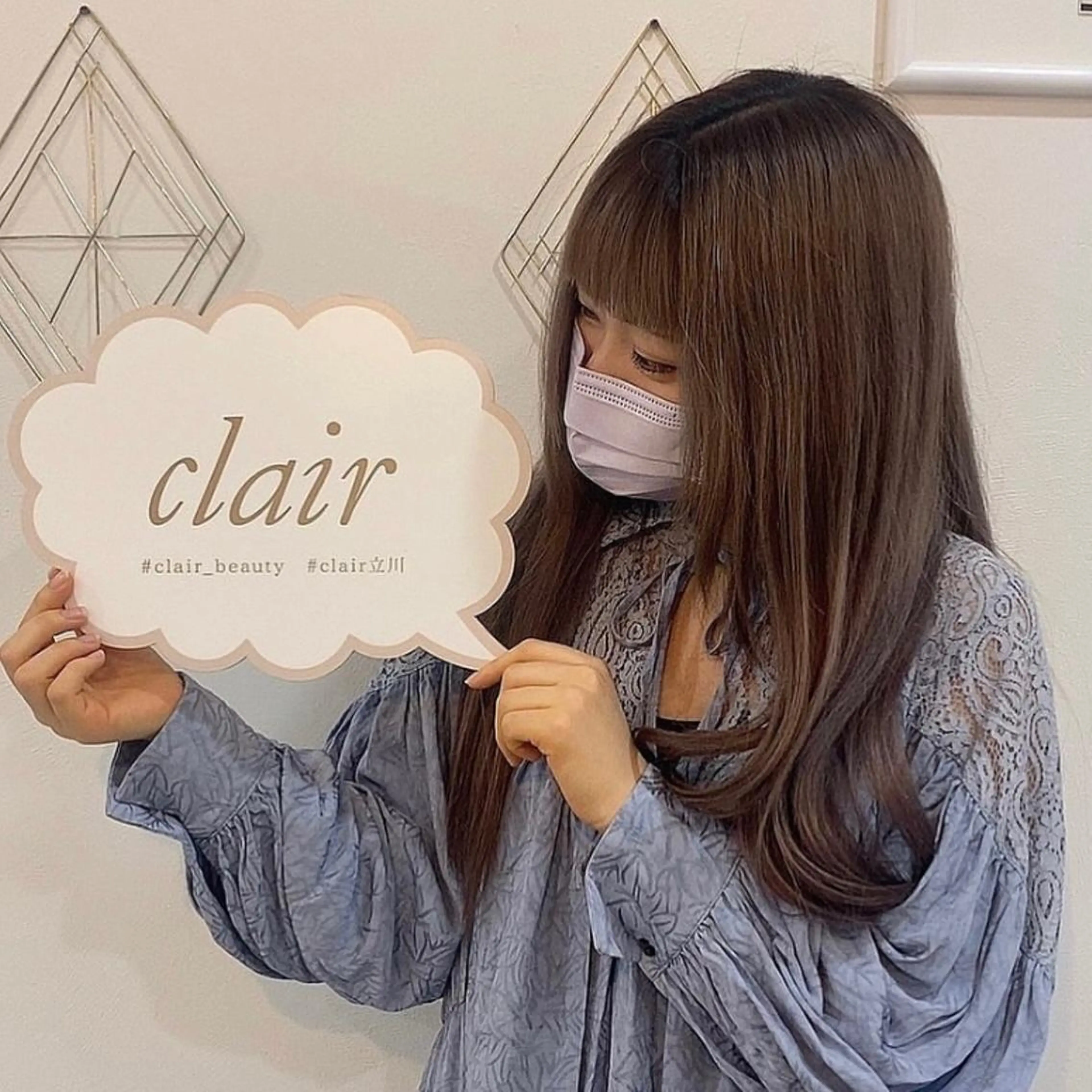 ミディアム カラー メンズ キッズ ネイル マツエク・マツパ アイブロウ clair立川店所属・PRSSS立川 matsudaのエステ・リラクイメージ