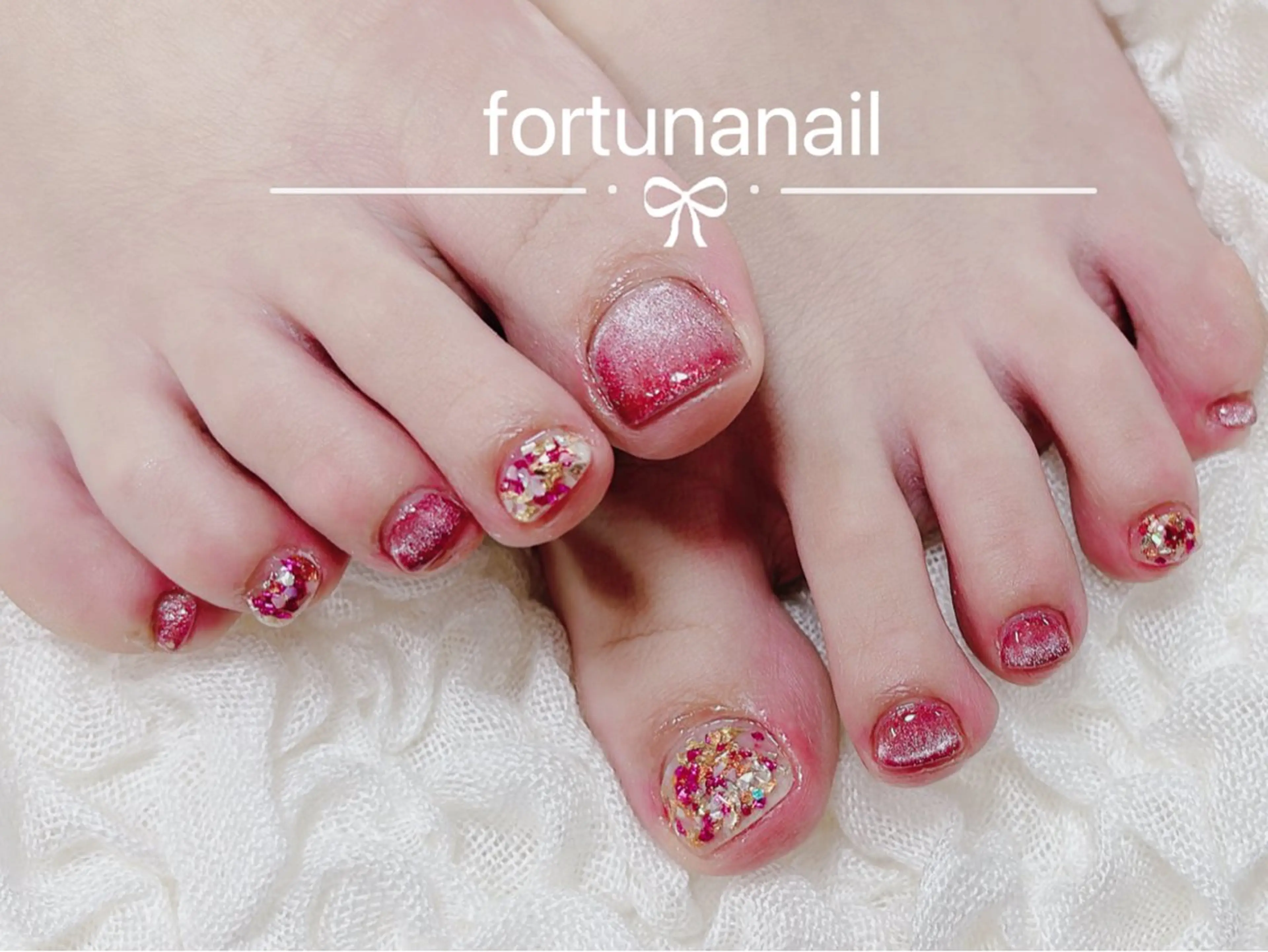ネイル フットネイル Nail •Head スパFortunaのネイルデザイン