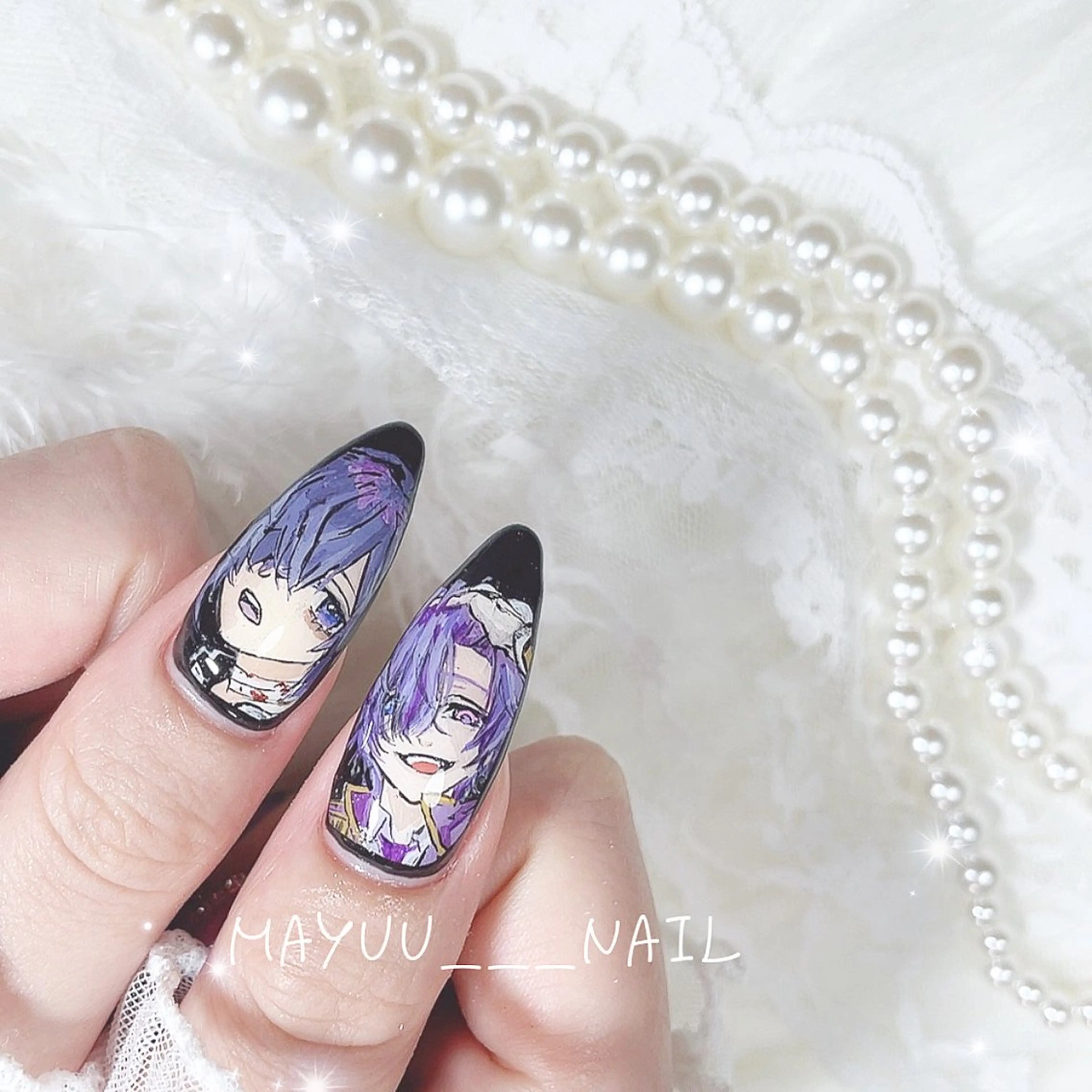 ネイル 🎀 Mayu 🎀痛ネイルのネイルデザイン