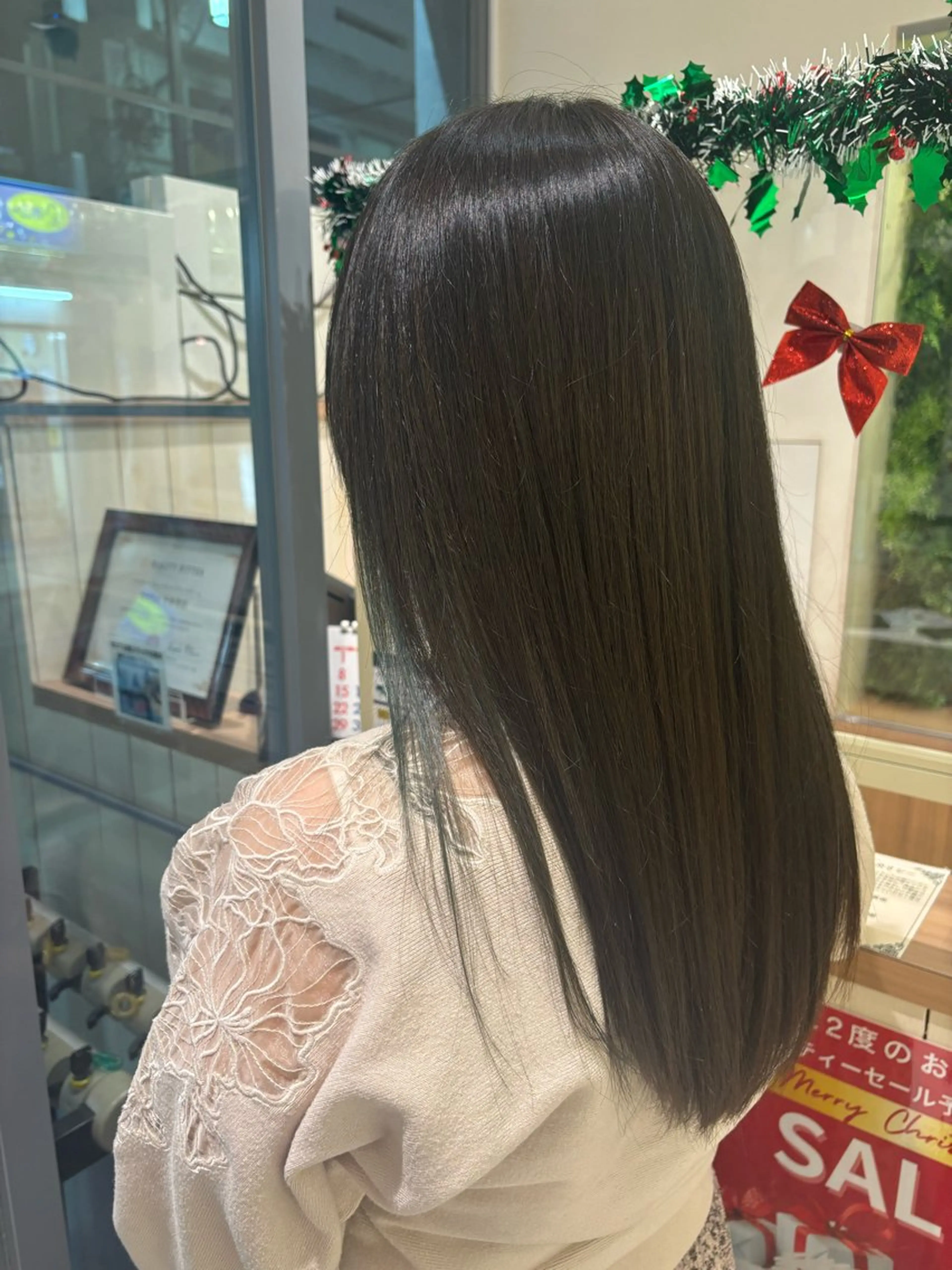 ロング カラー オリーブカラー SACHIKA 🍓のヘアスタイル