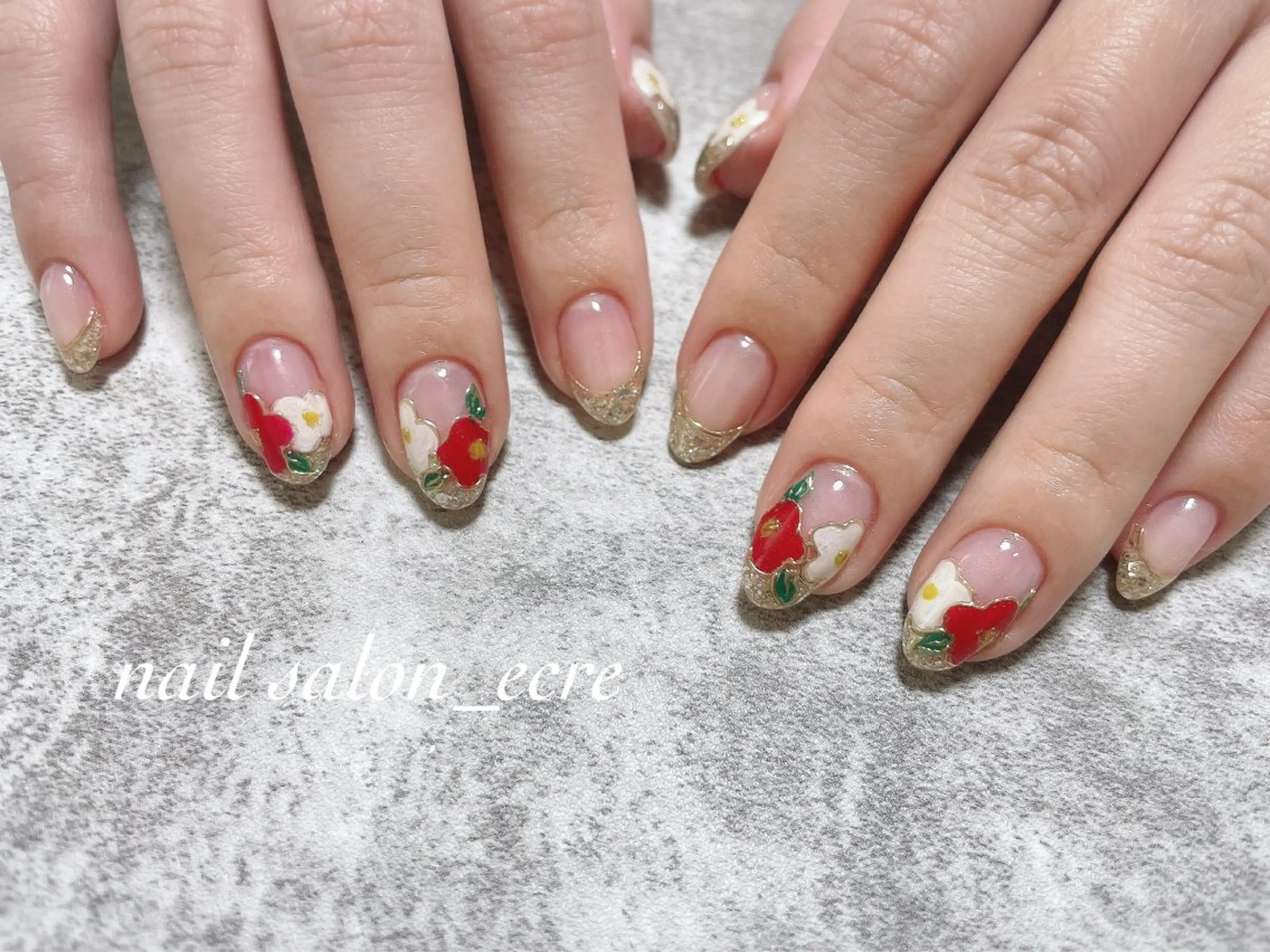 ネイル 持ち込み nail salon _ecre_のネイルデザイン