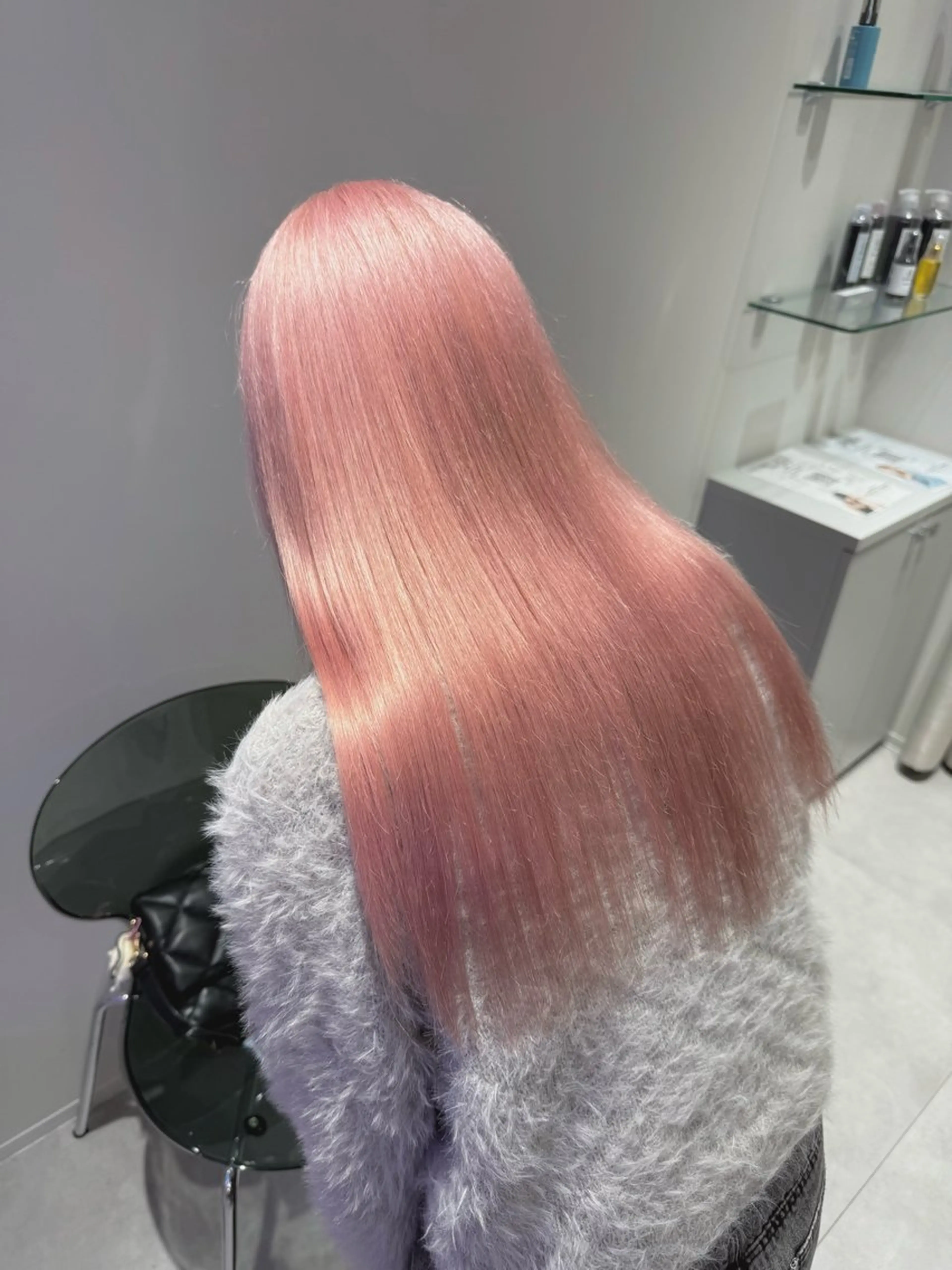 ロング カラー ヘアカラー トリートメント 🦄ハイトーンカラー 🦄まるおしょうのヘアスタイル