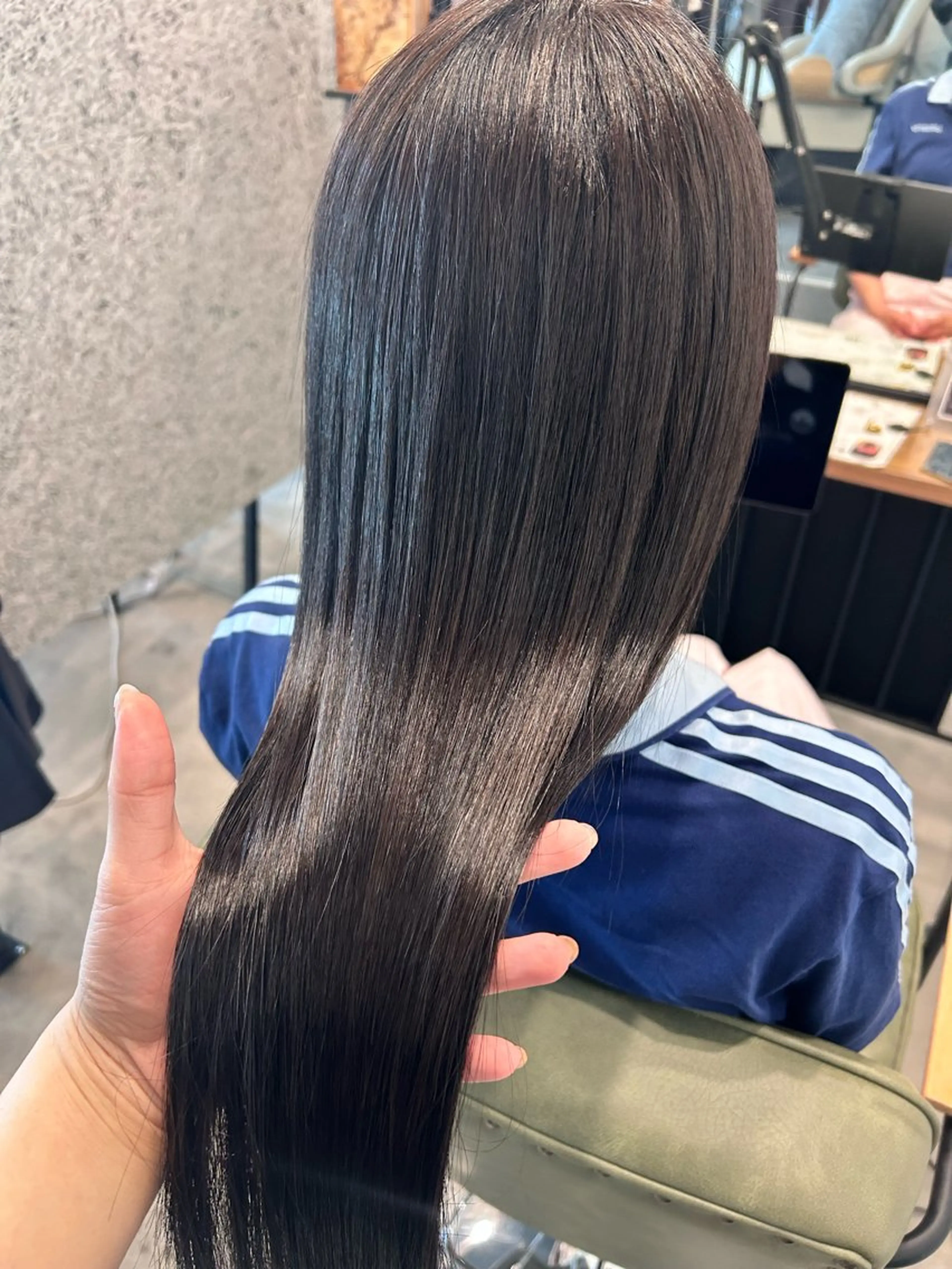 ロング 縮毛矯正 m .のヘアスタイル