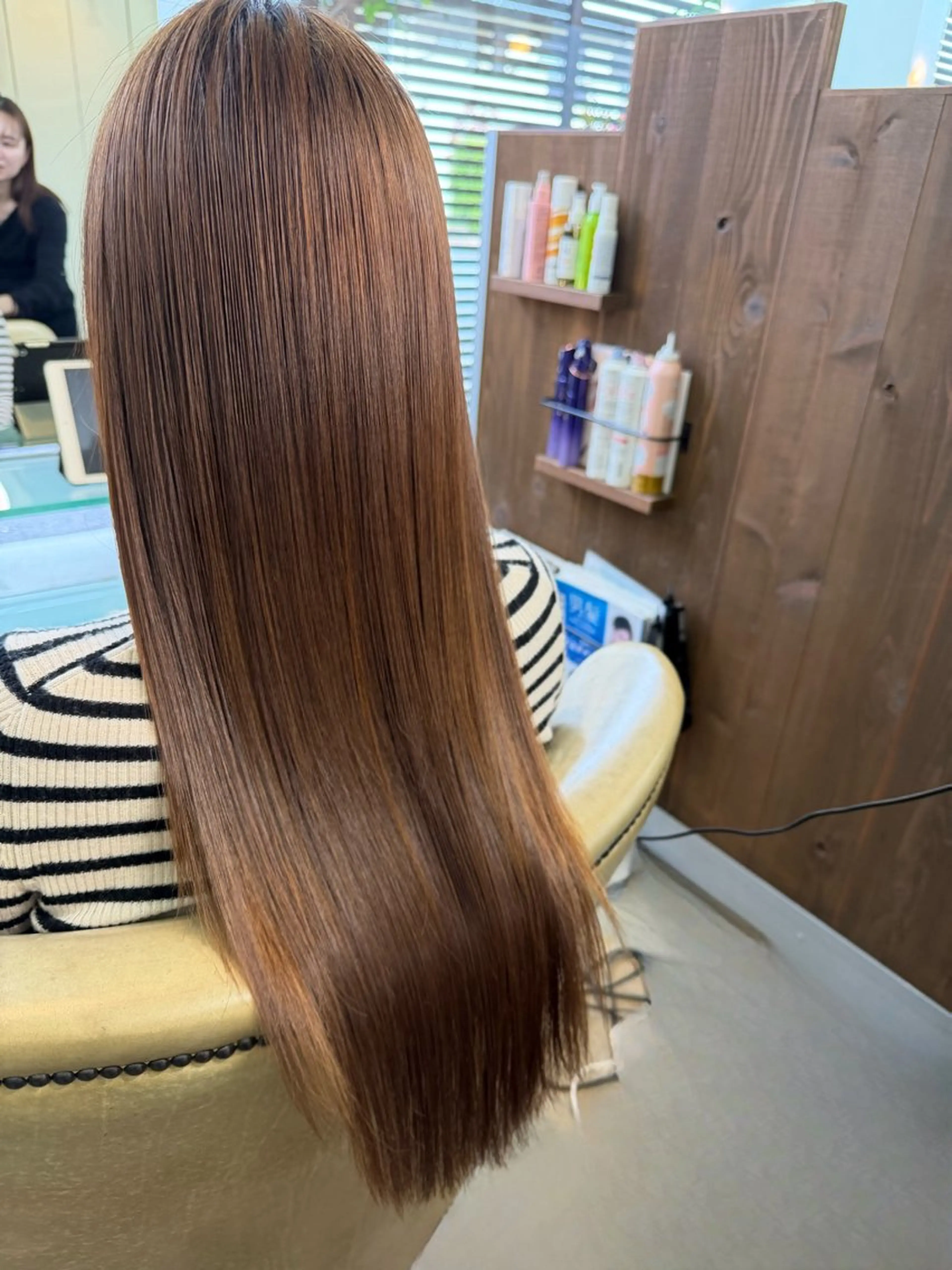 ロング トリートメント 鈴木 真実のヘアスタイル