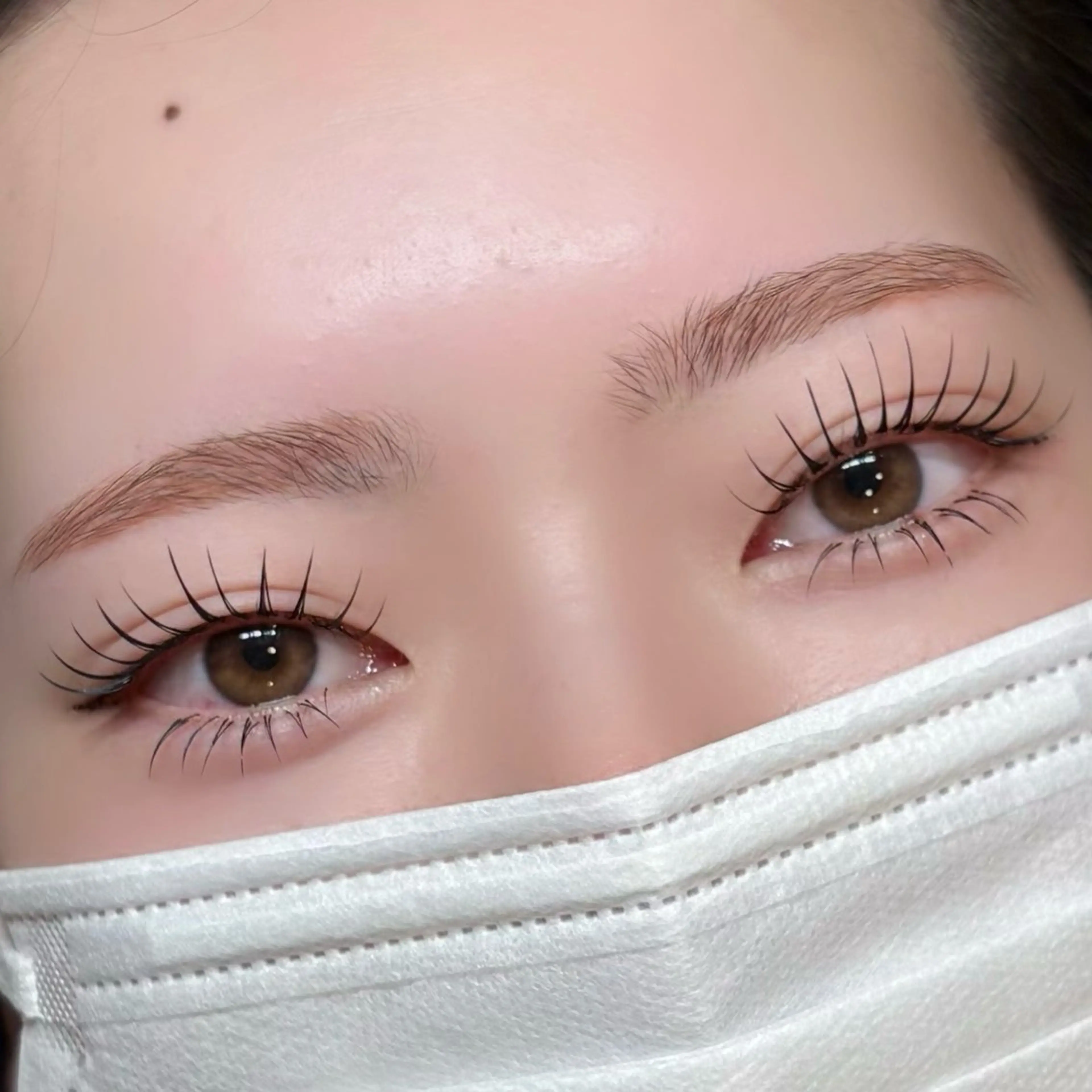 🫧アンドヘルシー👀エクパーマ💎エクステ 80​〜​100本🤍の写真