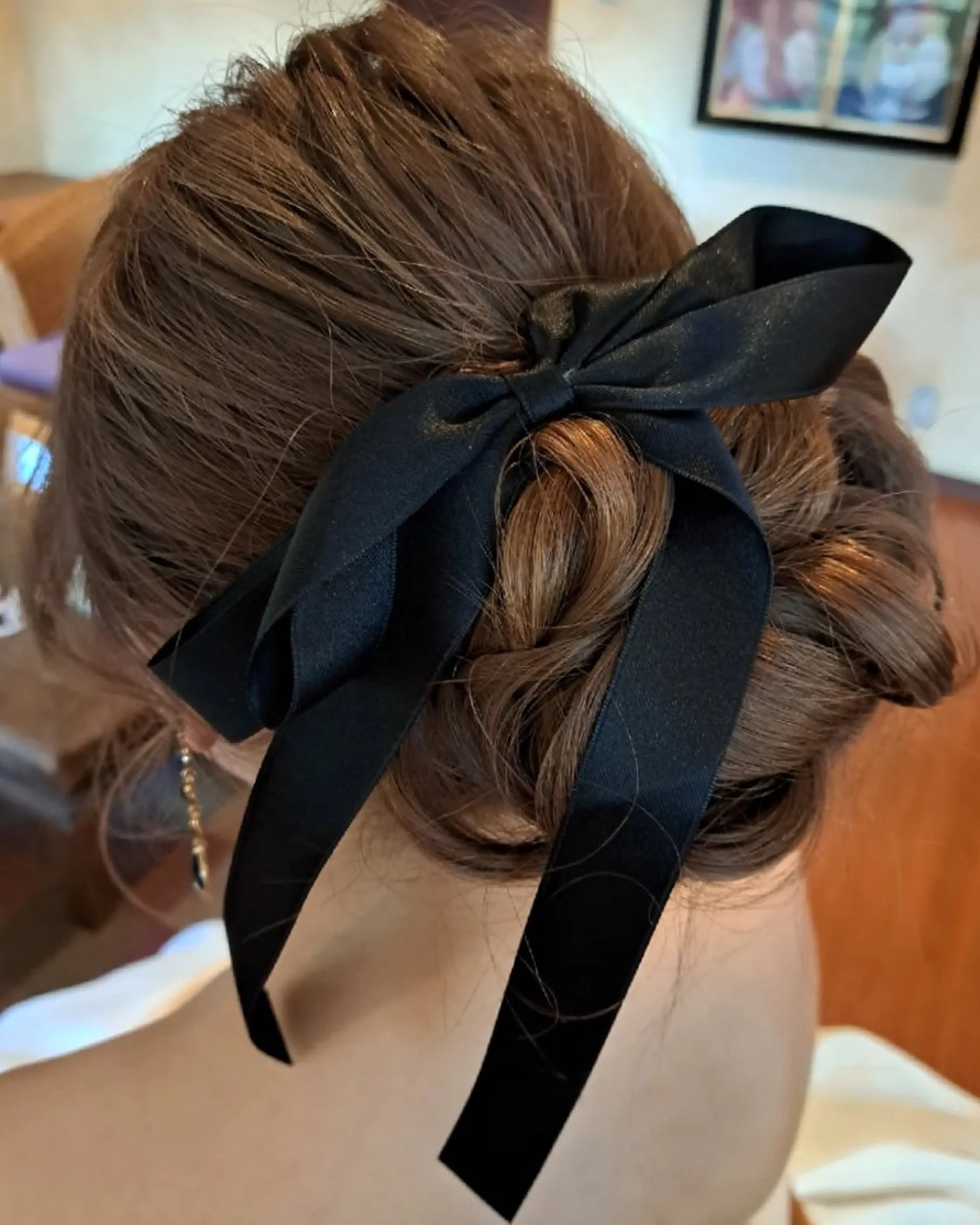 ヘアアレンジ ロング 町屋フォトスタジオ希ノ和所属・案西 美里のヘアスタイル