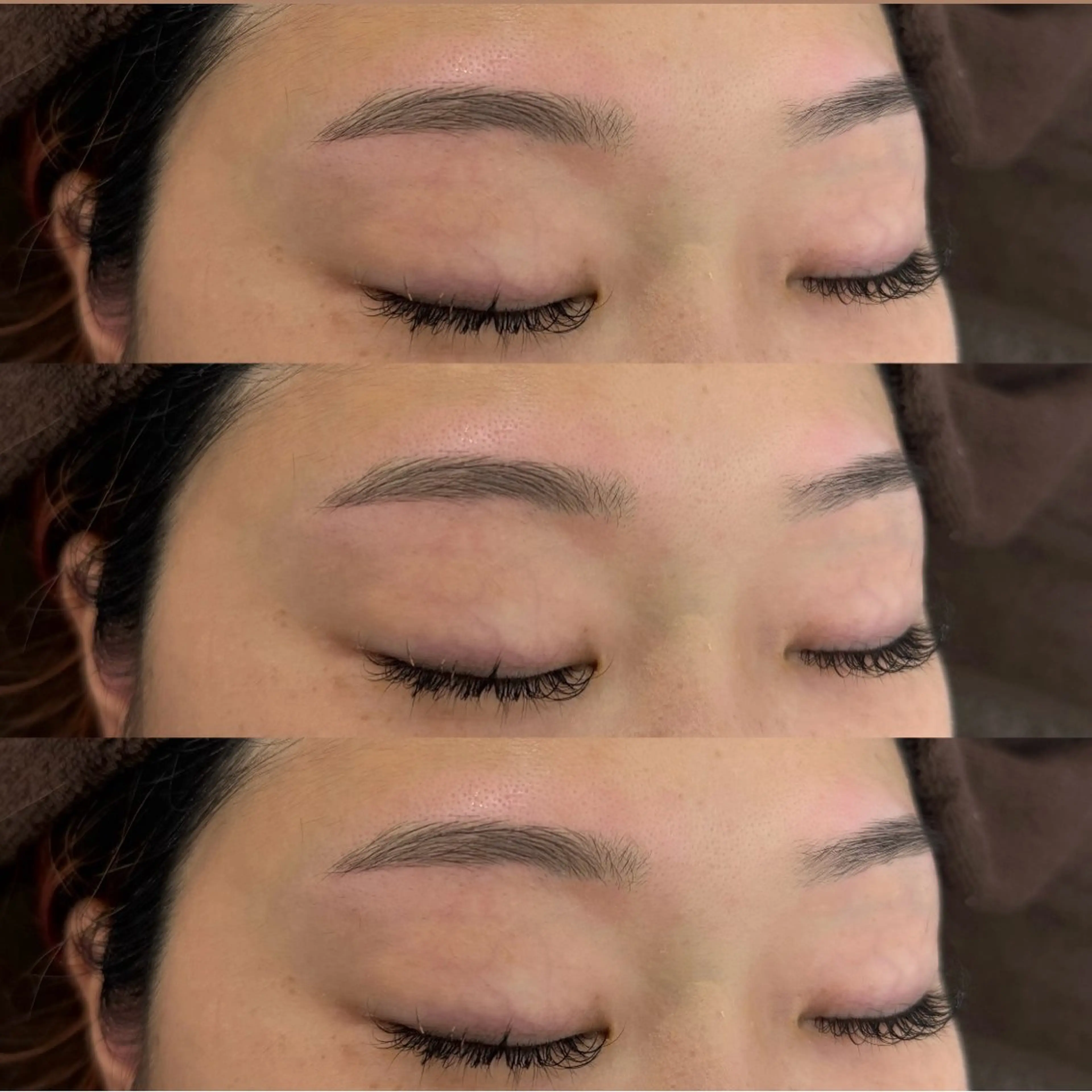 アイブロウ ワックス脱毛 ヤマグチ リンのマツエク・マツパデザイン