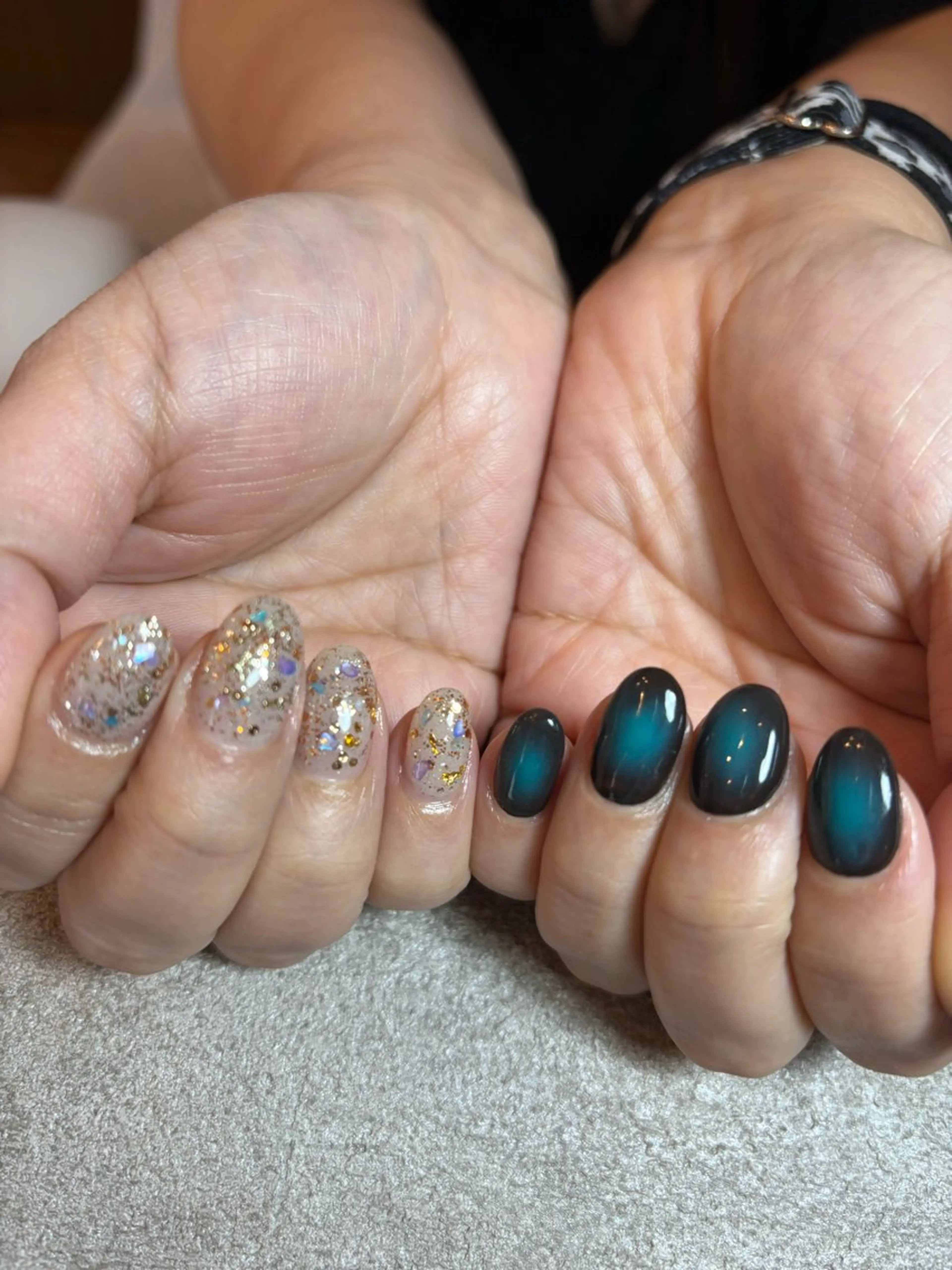 ネイル ニュアンスネイル 冬ネイル seika .のネイルデザイン