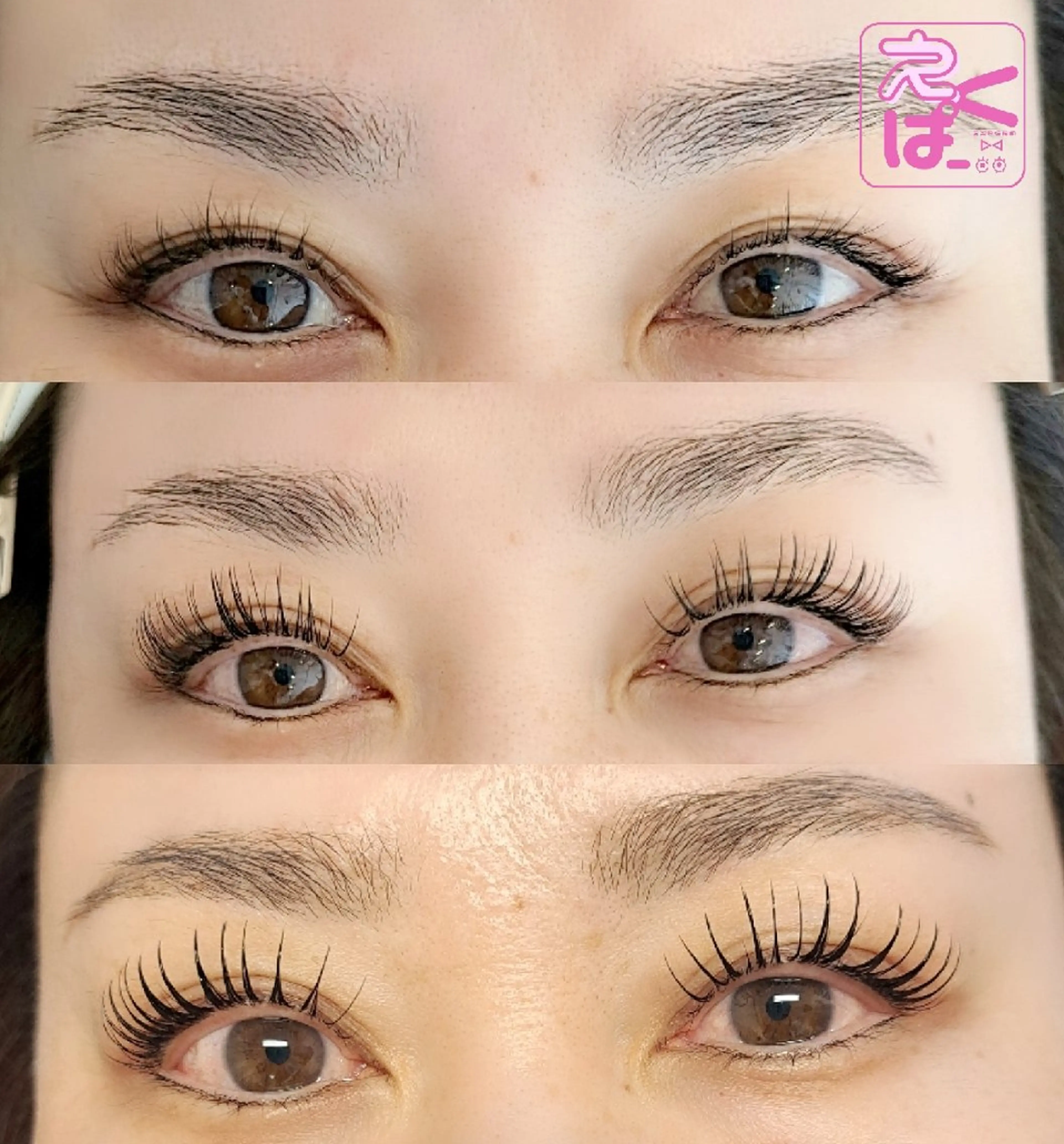 マツエク・マツパ 一重×まつ毛パーマ Angeeye/フレ スポ富沢/半澤のヘアスタイル