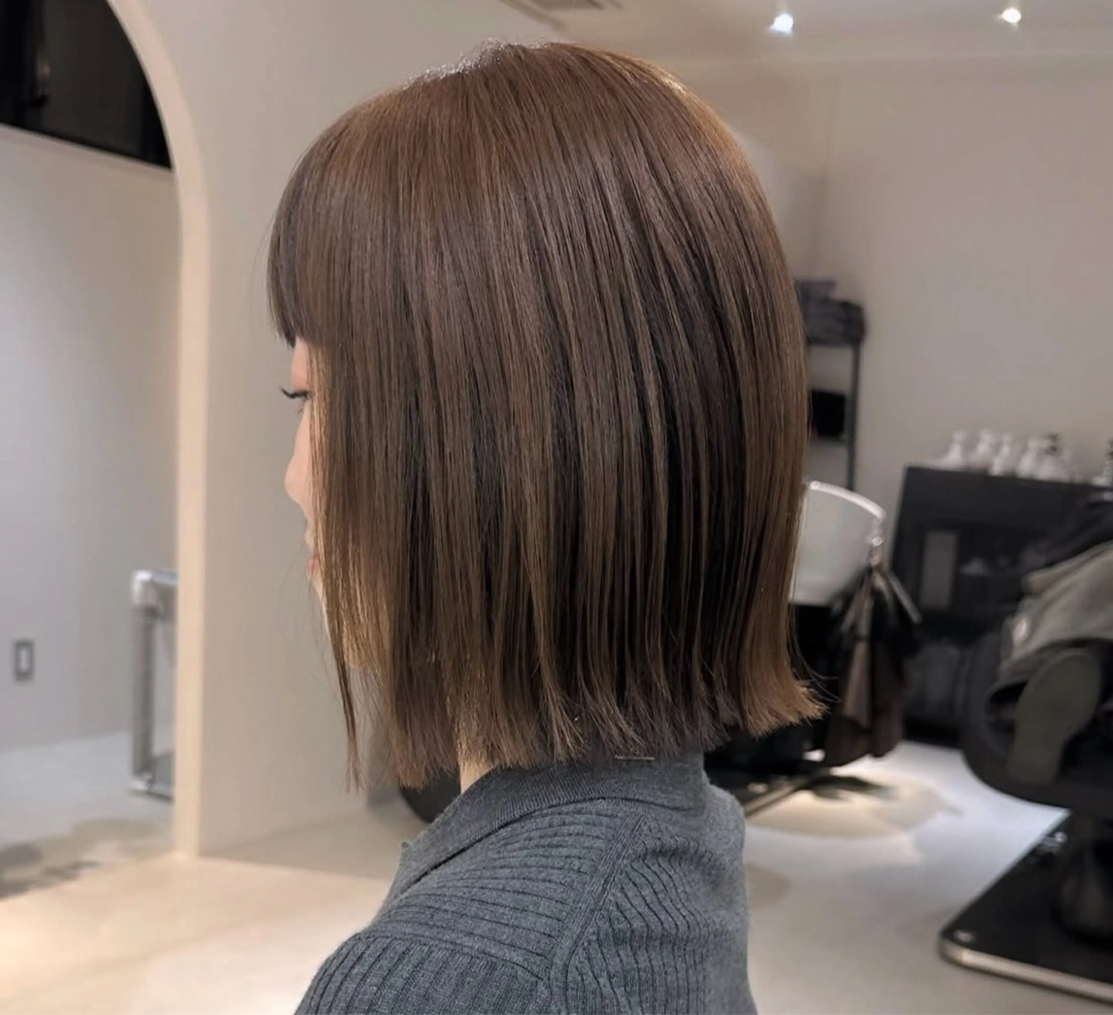 ミディアム 近藤 和輝のヘアスタイル