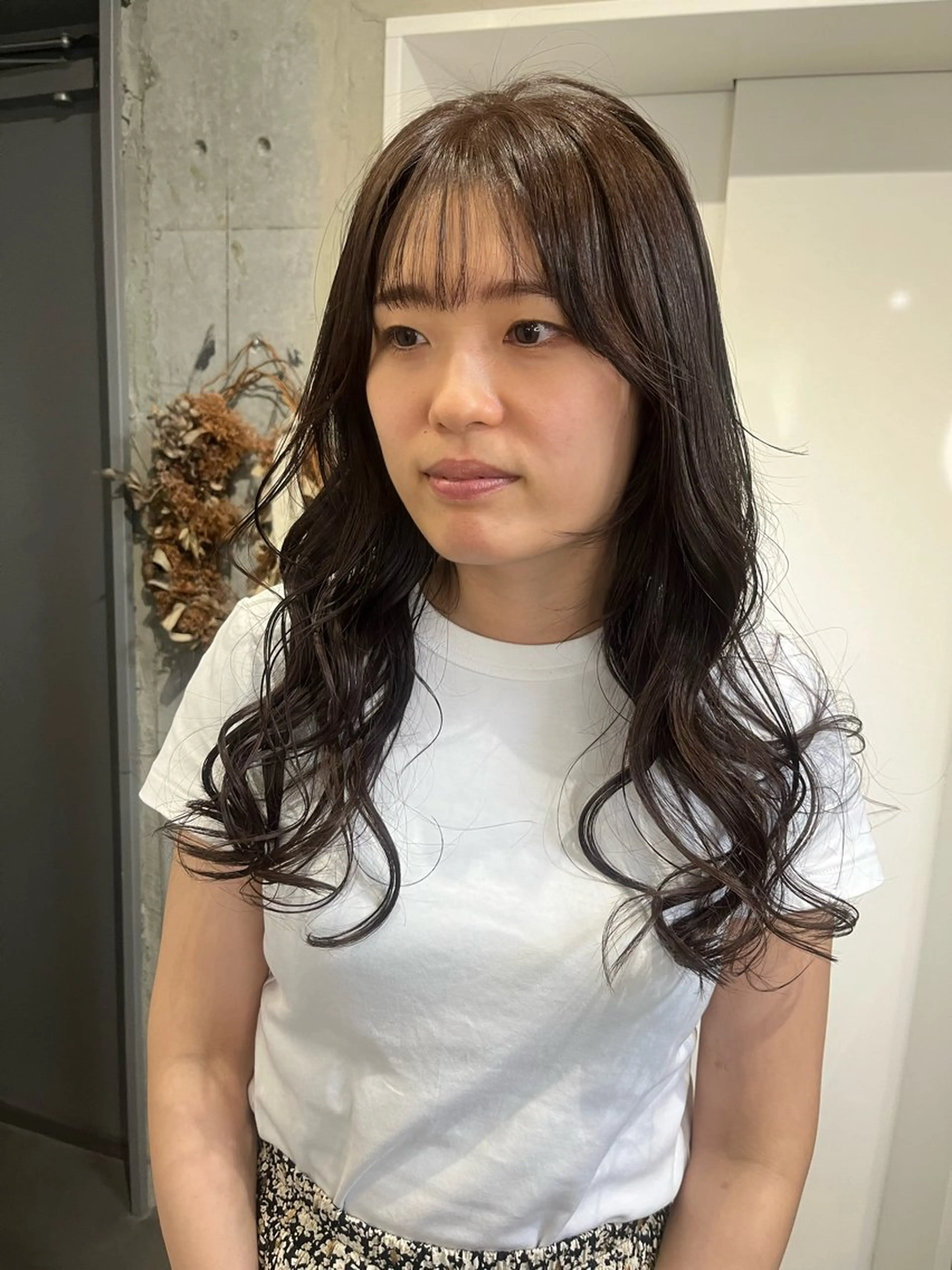 ロング カラー カット ヘアカラー 駅チカ【ali'i】 アリイ花崎友美☘のヘアスタイル