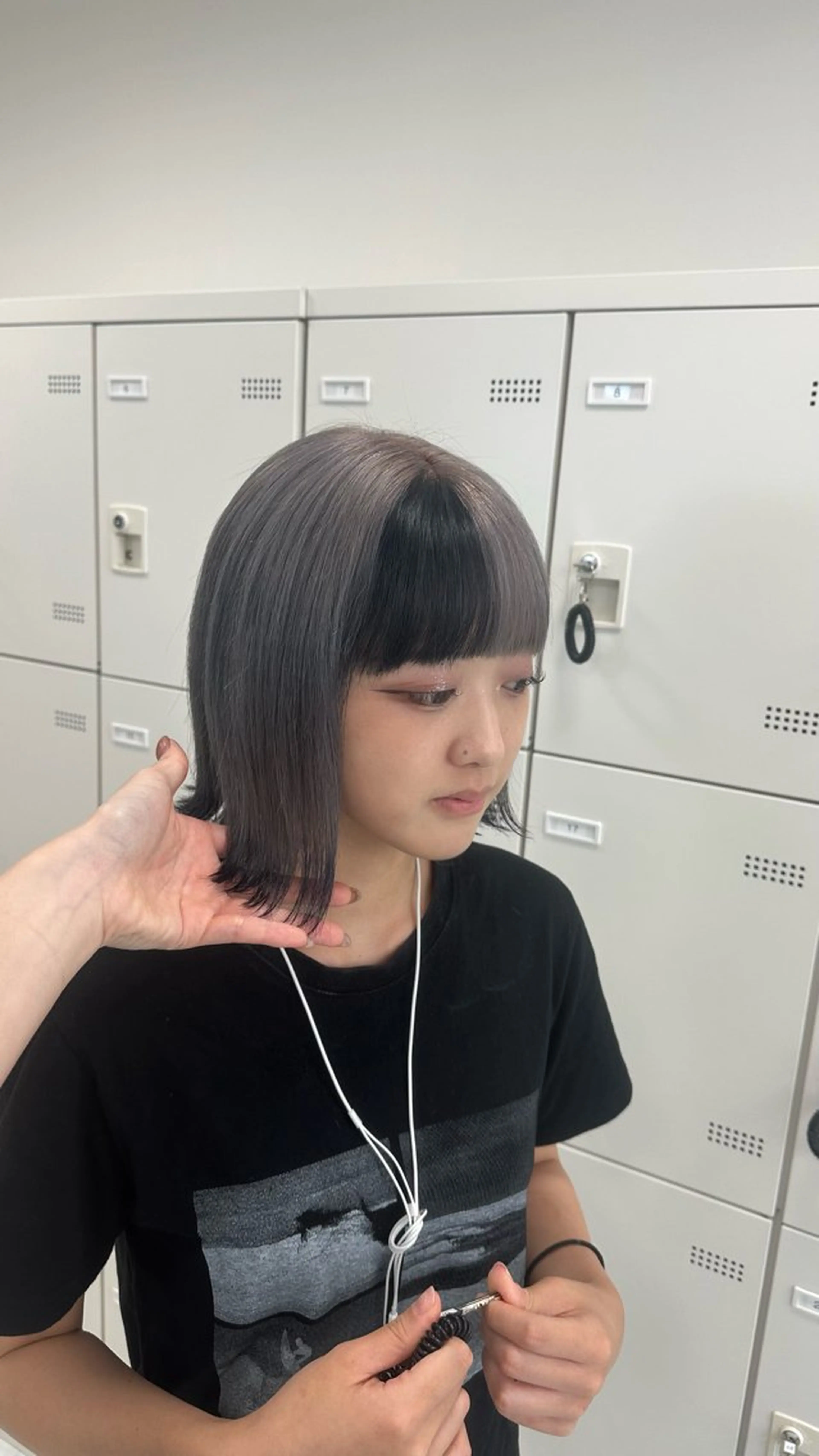 ミディアム カラー ヘアカラー トリートメント ヘッドスパ ヘアセット 似合わせstyle ❤︎misaki❤︎のヘアスタイル