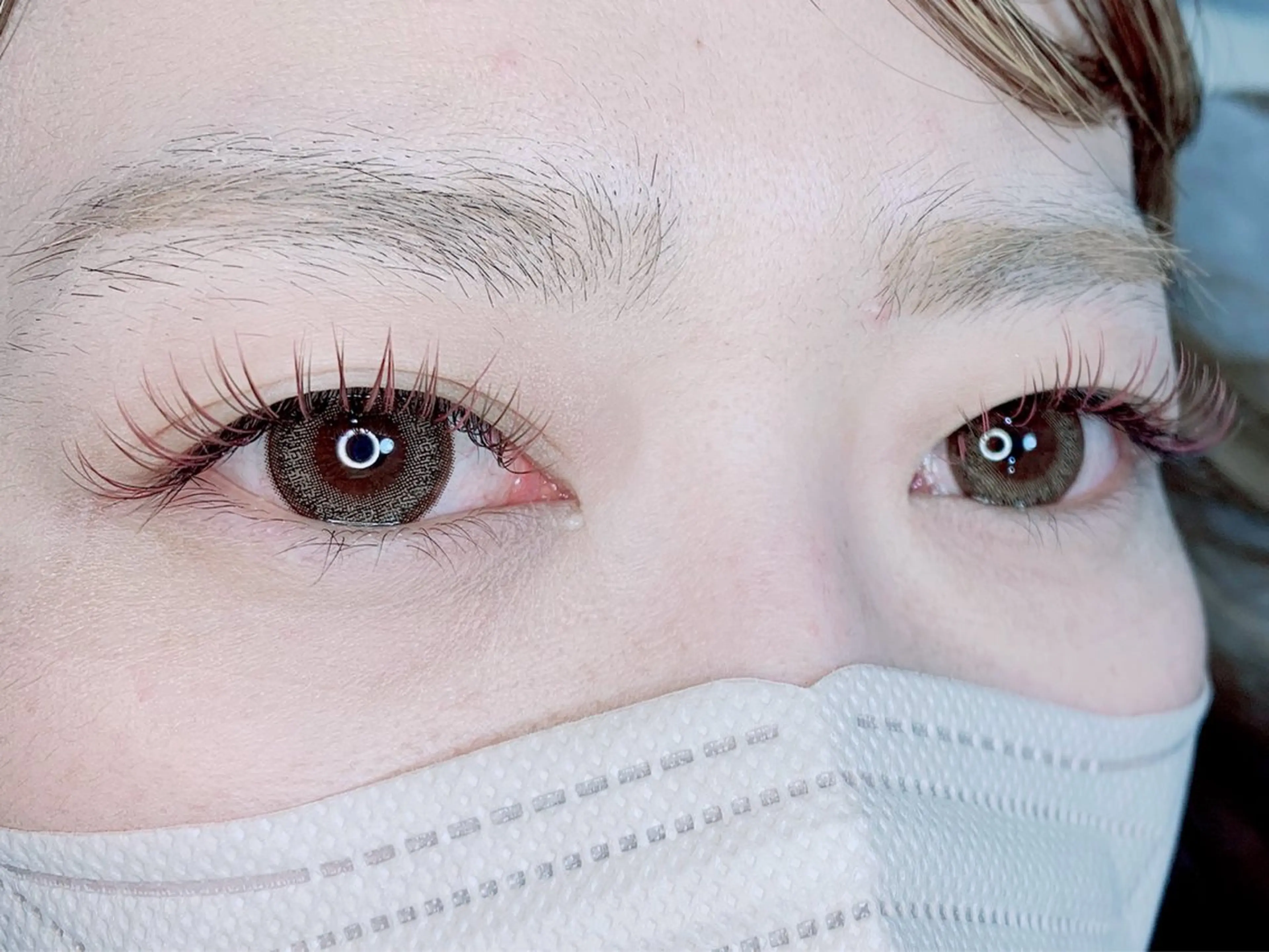 マツエク・マツパ カラーマツエク aimy 豊田店のマツエク・マツパデザイン