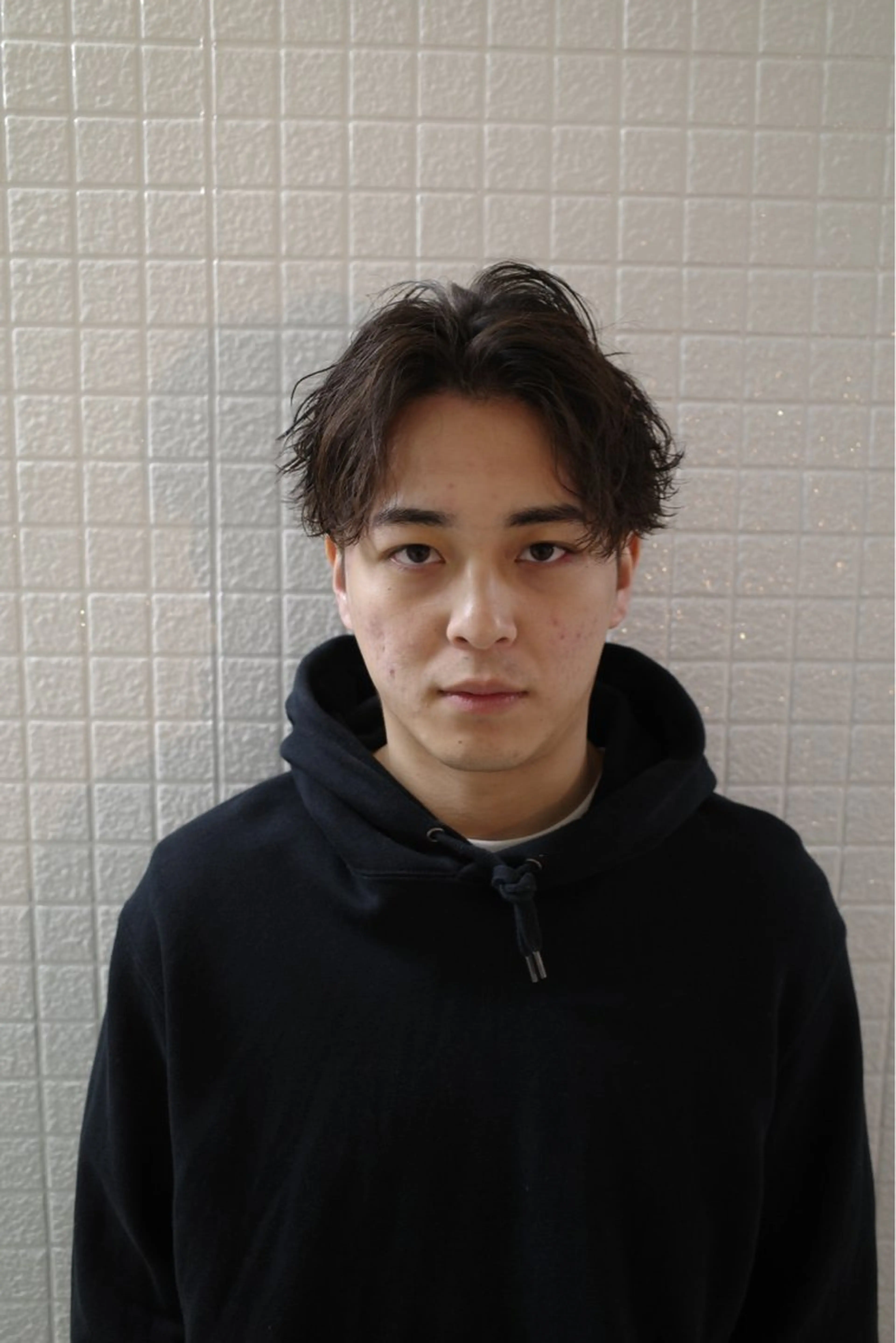 ショート パーマ メンズ 波巻きパーマ カット パーマ トリートメント ✨メンズスタイル✨ Daiのヘアスタイル