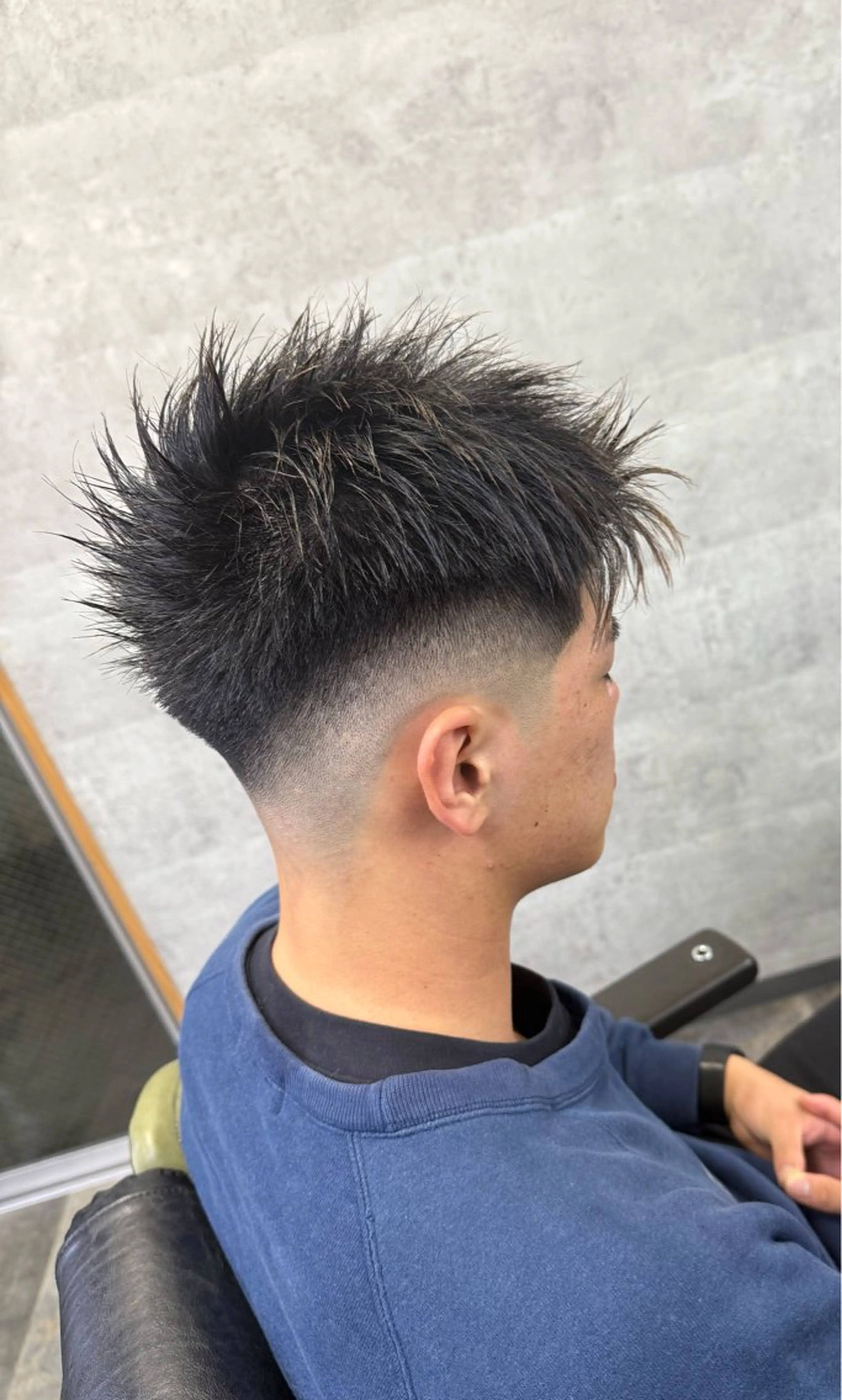 メンズカット  フェードスタイルの写真